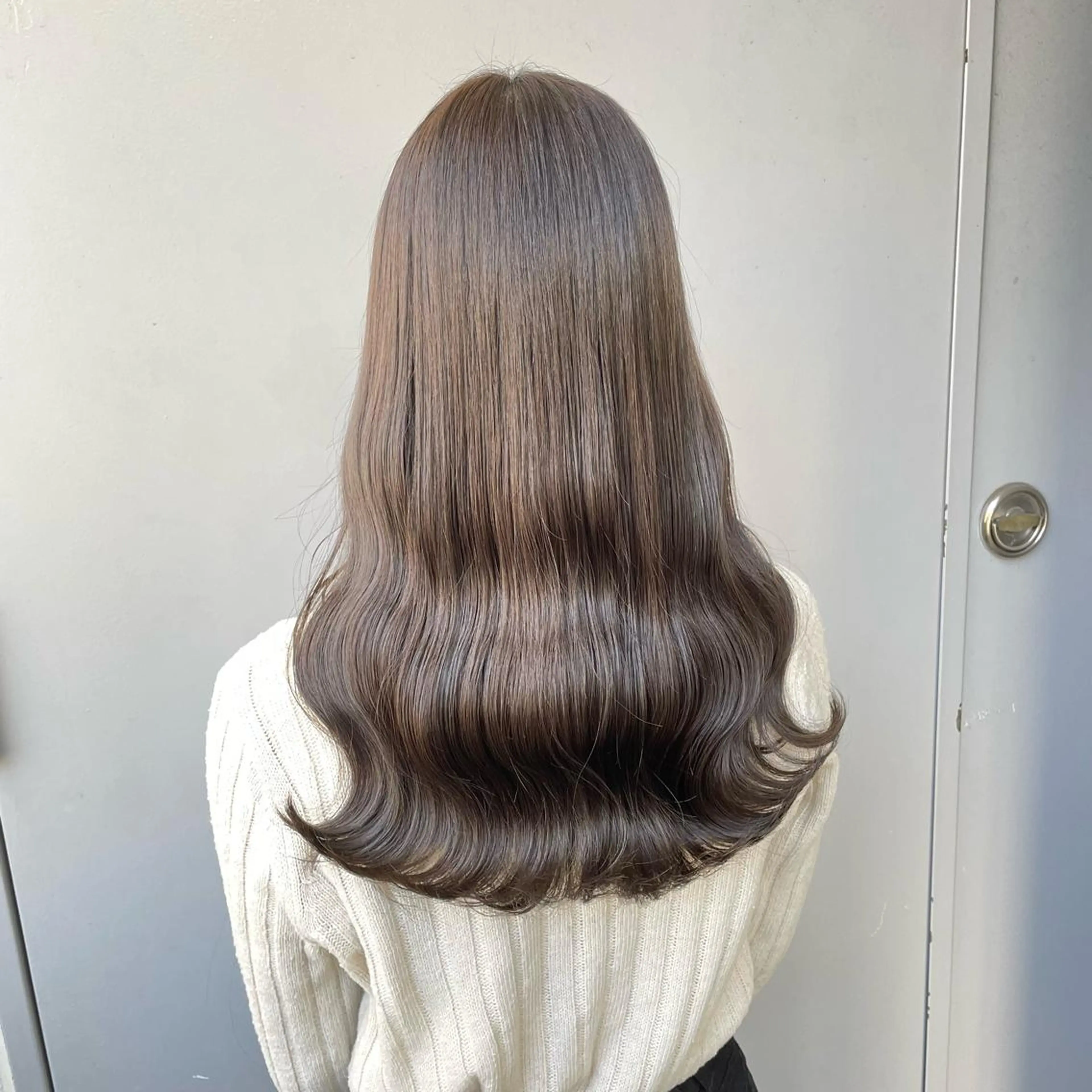 ロング カラー ヘアカラー トリートメント ヘアセット 赤み消しカラー 🍀JUNKIのヘアスタイル