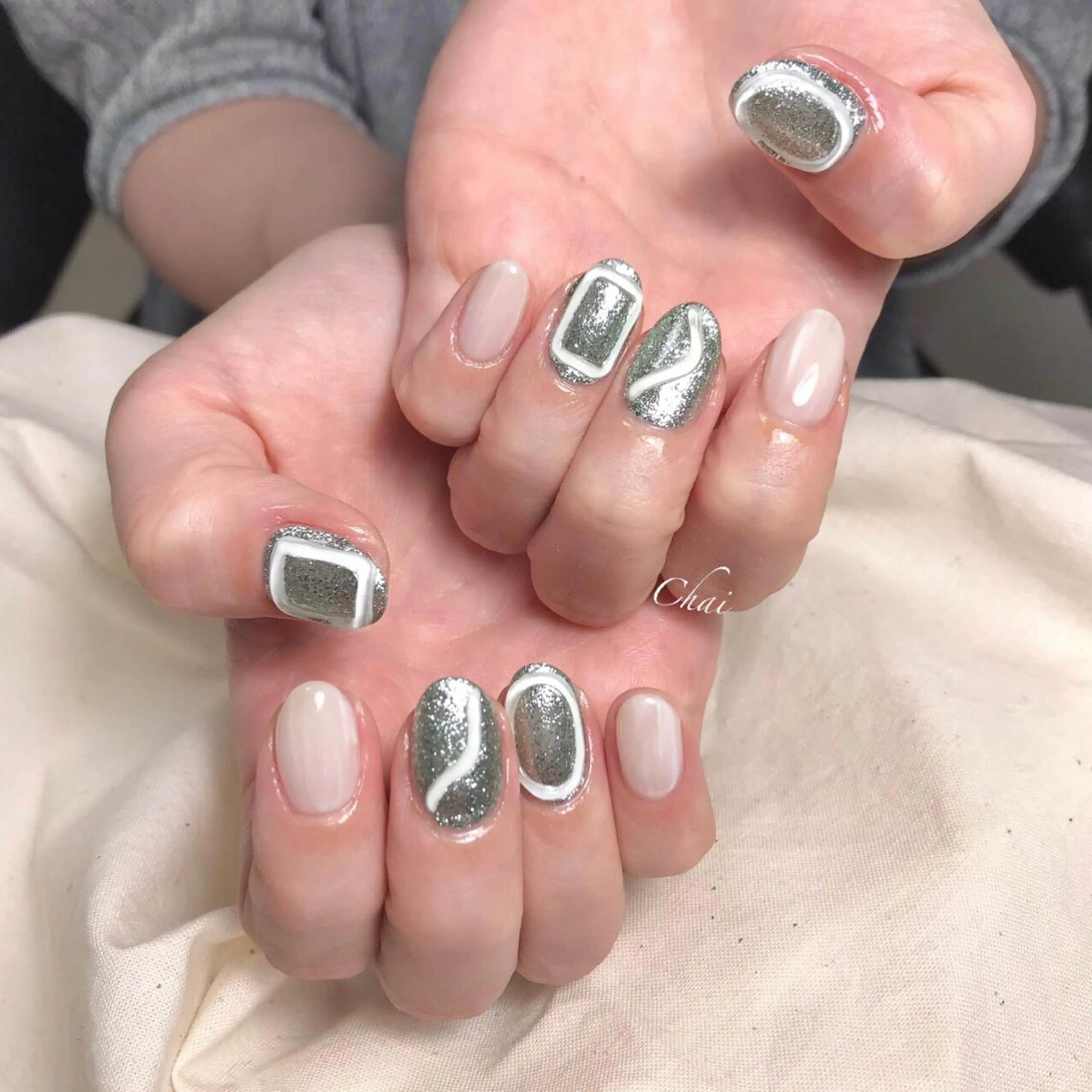 ネイル ハンドネイル 💅chainail _aiのネイルデザイン