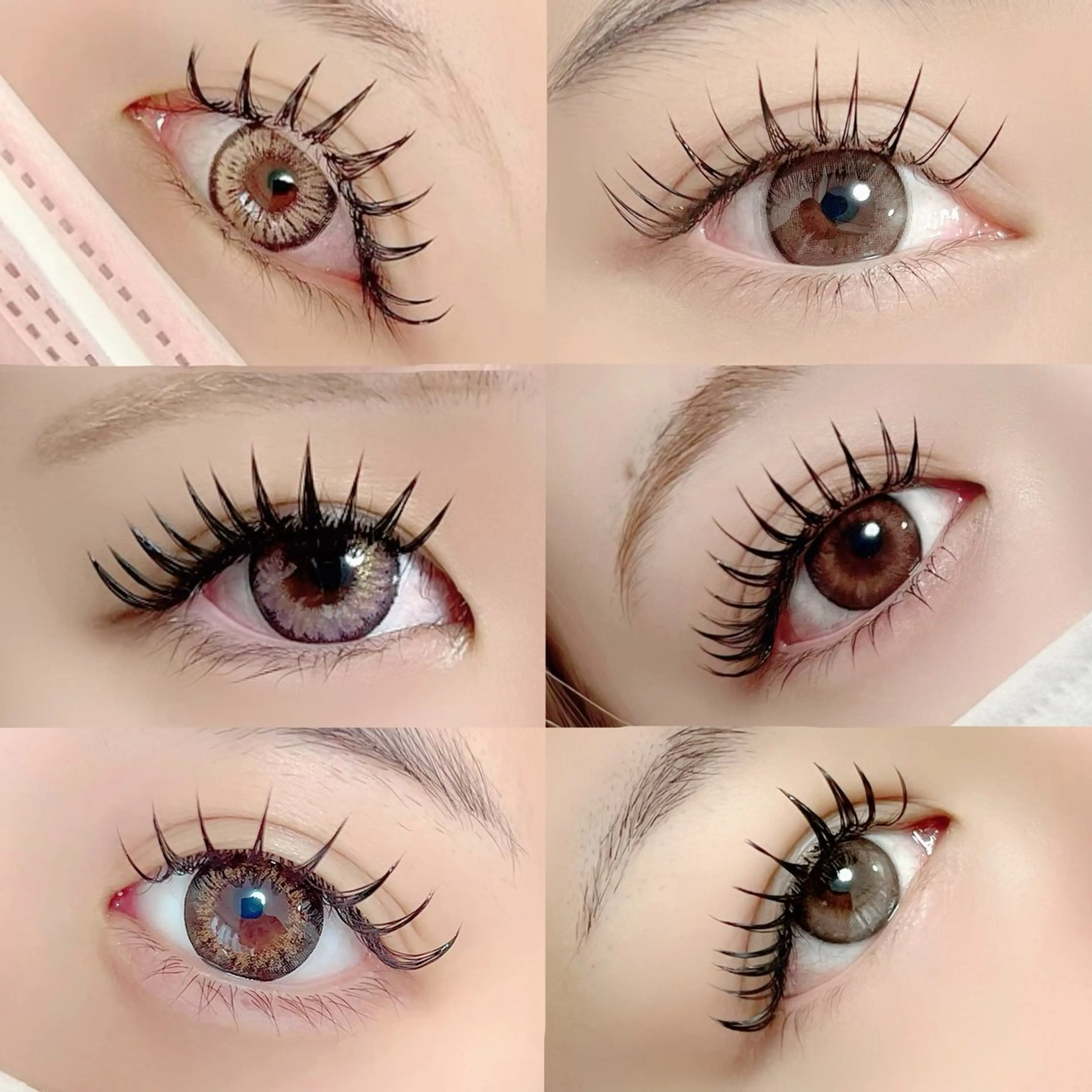 マツエク・マツパ マツエク 【那覇/束感まつ毛 /LED】ｷｬﾒﾙのマツエク・マツパデザイン