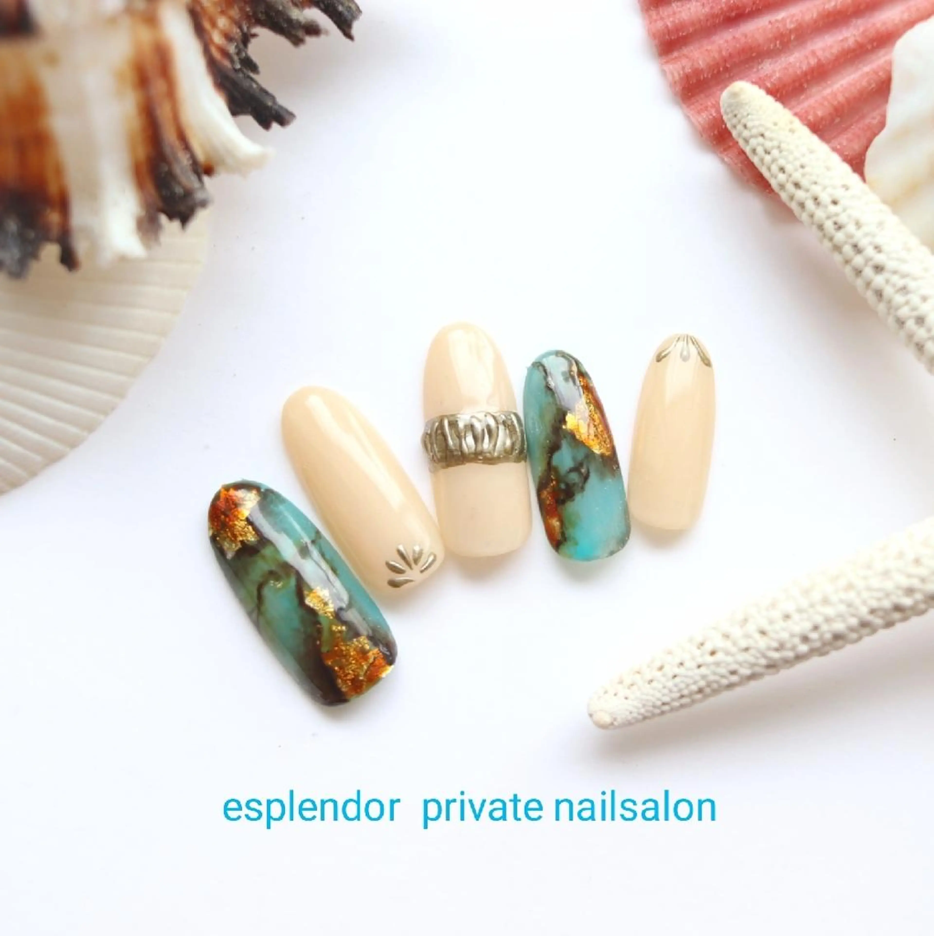 ネイル アートネイル ハンドネイル ハンドケア esplendor  小野寺のネイルデザイン
