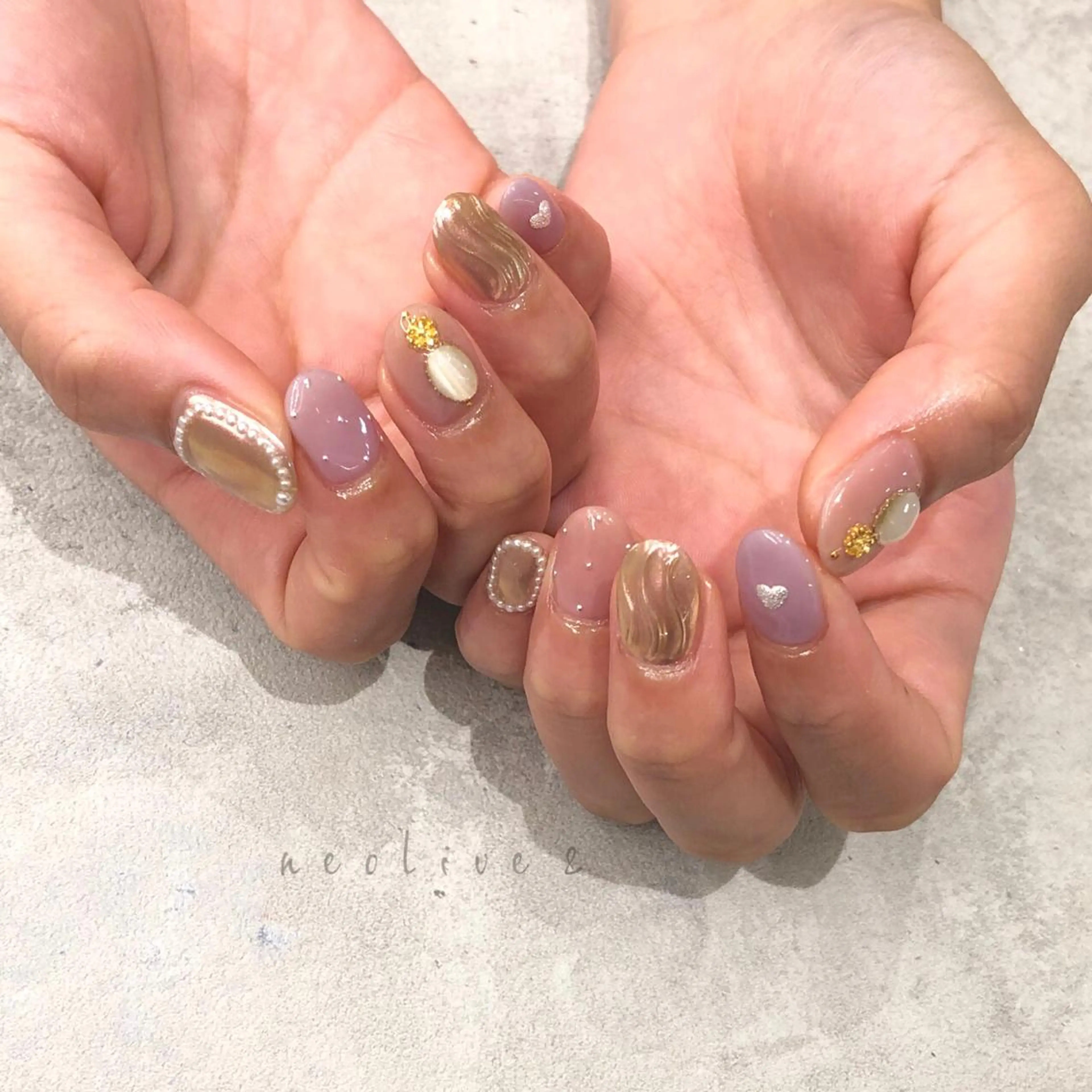 ネイル Yuriko Omi パラジェル/渋谷のネイルデザイン