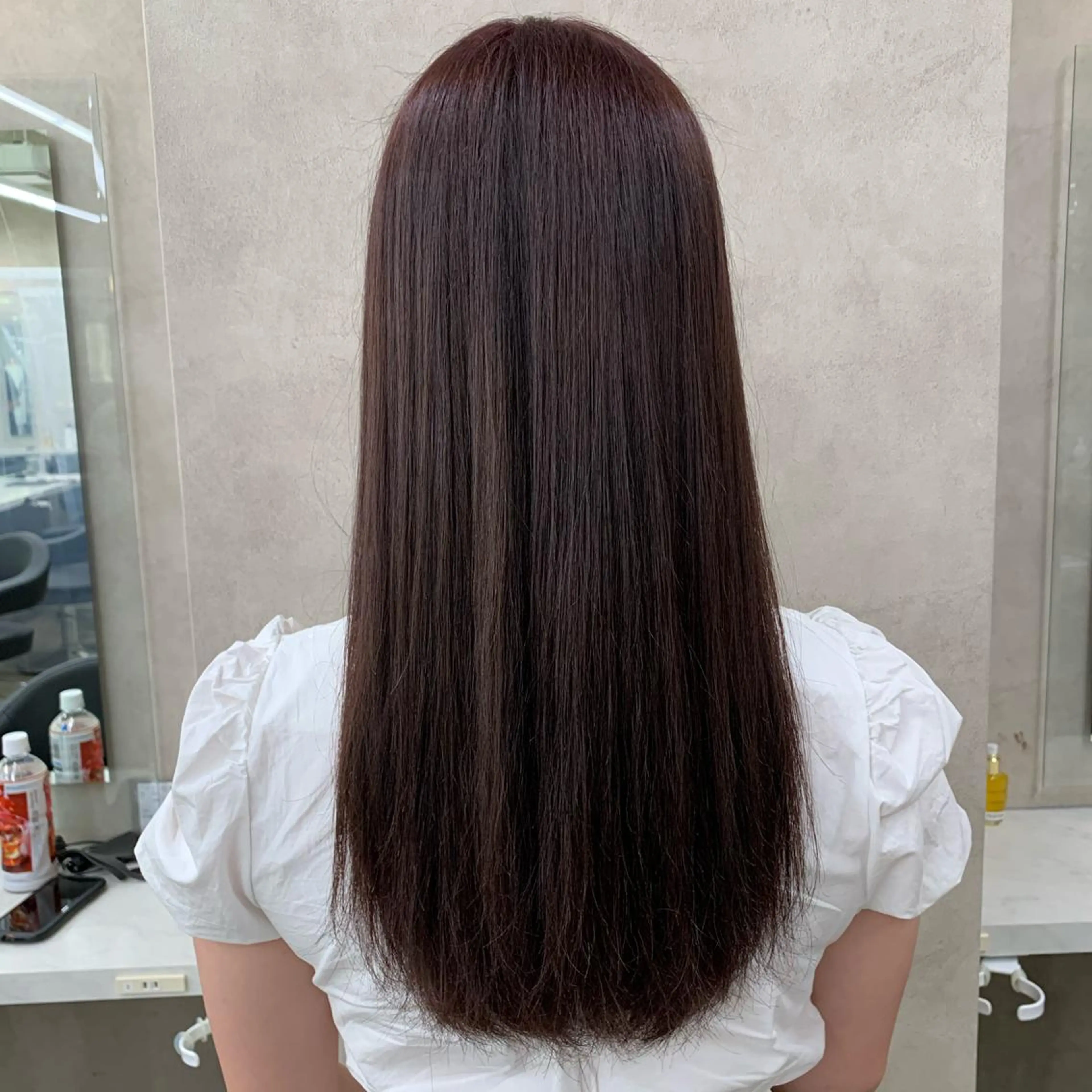 ミディアム 🩶透髪×モテ髪🩶 池袋SHE🏹🩶のヘアスタイル