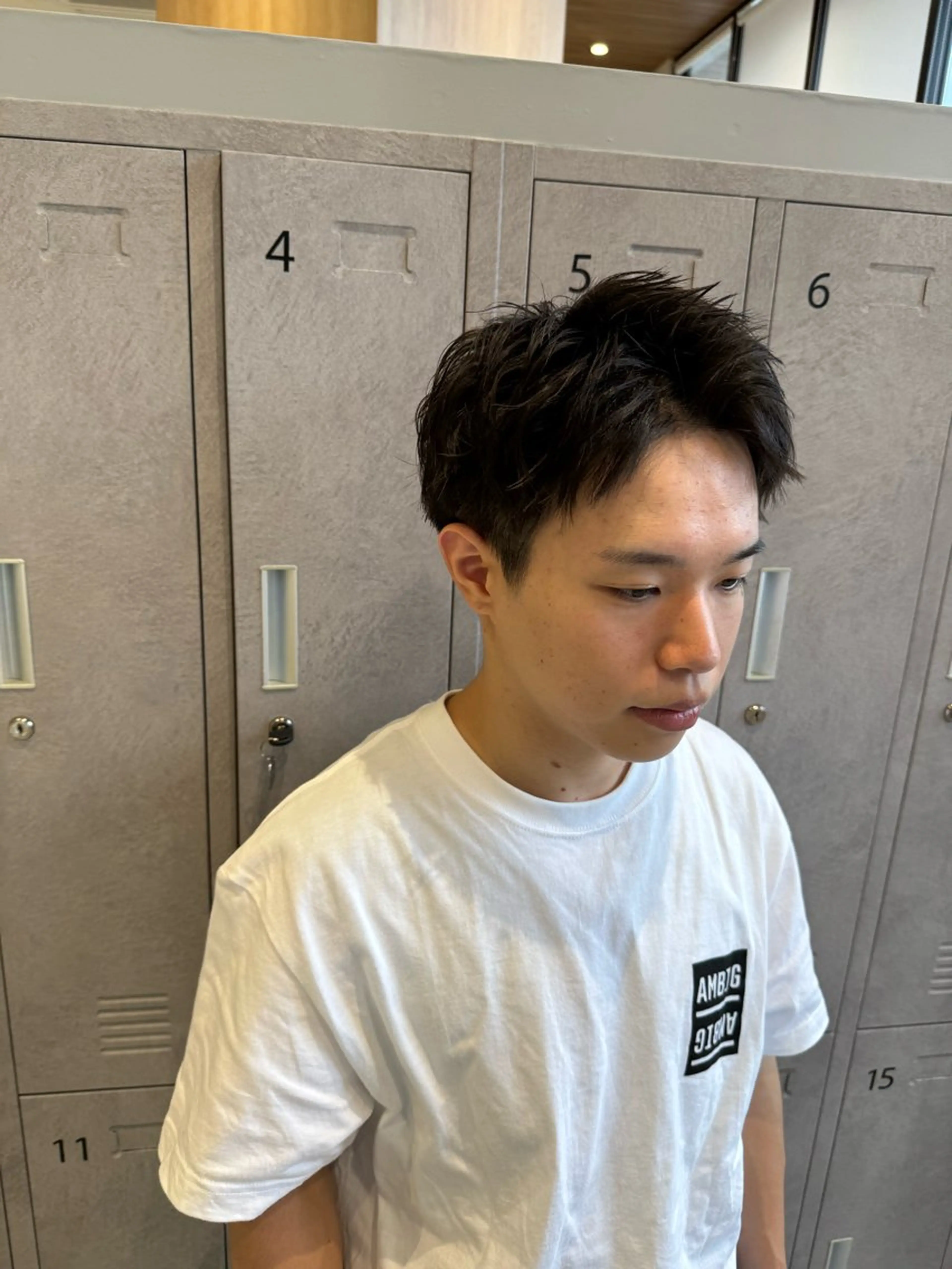 メンズ カット 保坂 瞭のヘアスタイル