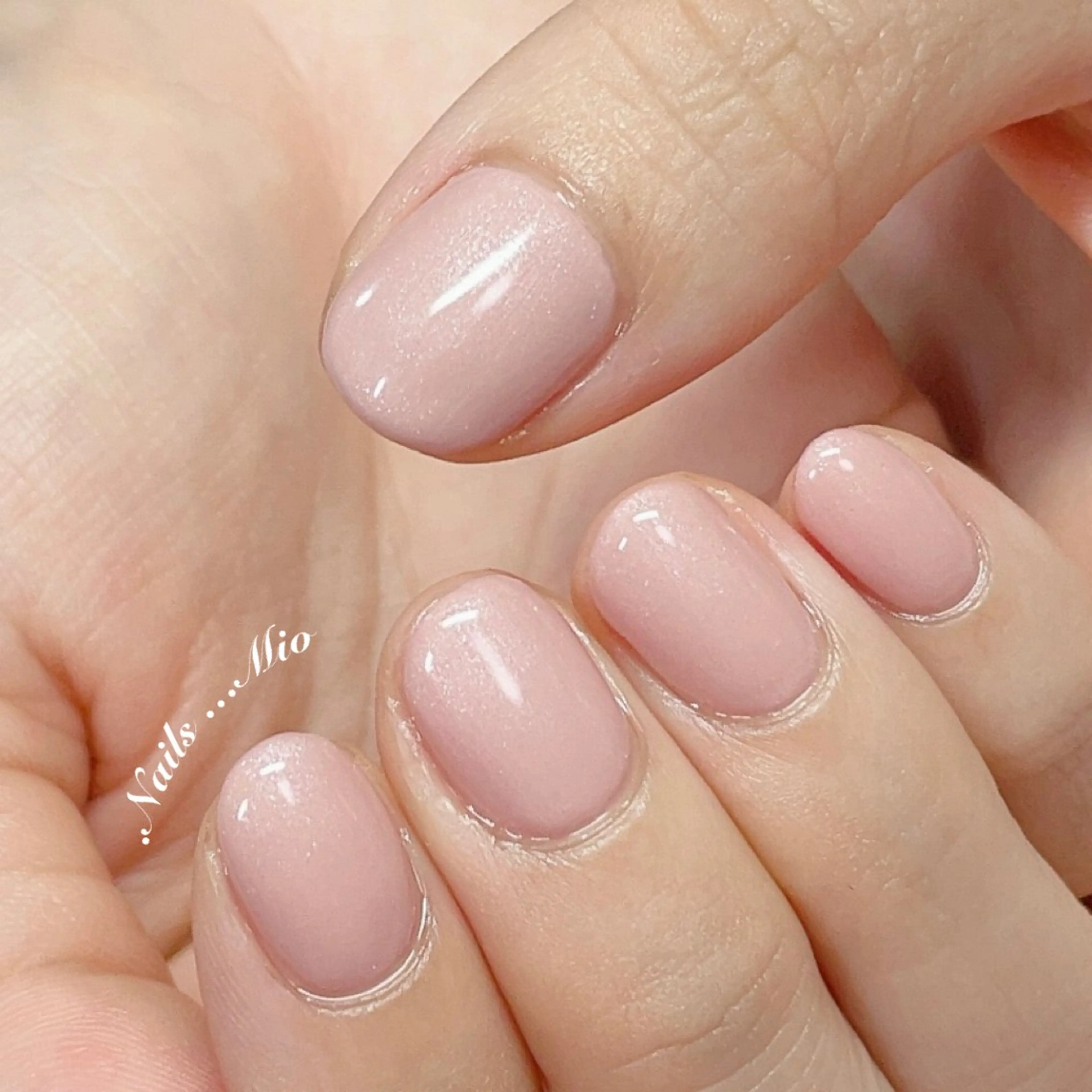 ネイル ジェルネイル ワンカラーネイル .Nails Mio 赤羽西ネイルサロンのネイルデザイン