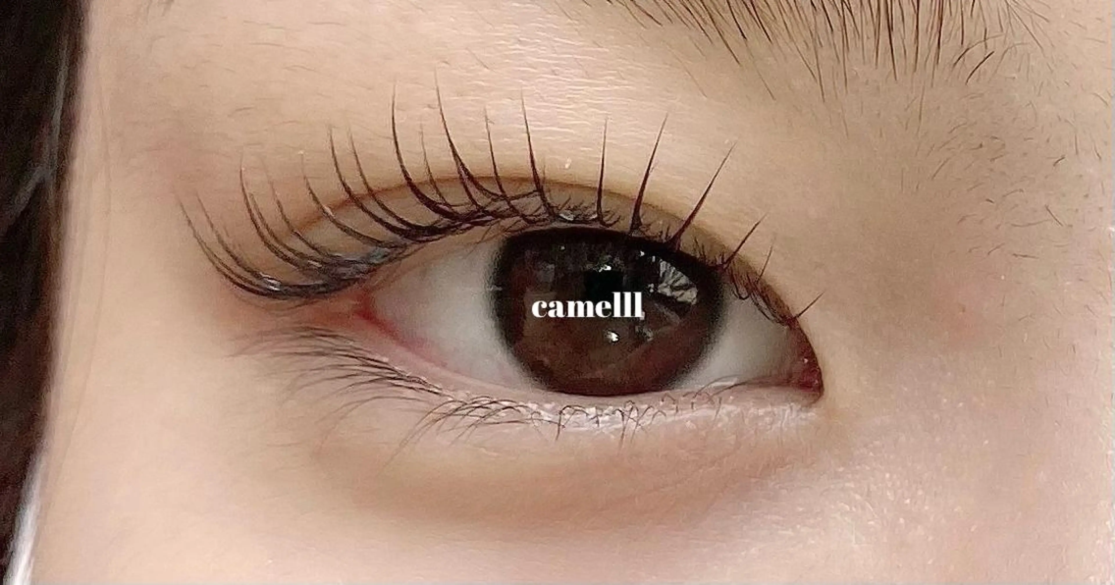 マツエク・マツパ 【那覇/束感まつ毛 /LED】キャメルのマツエク・マツパデザイン