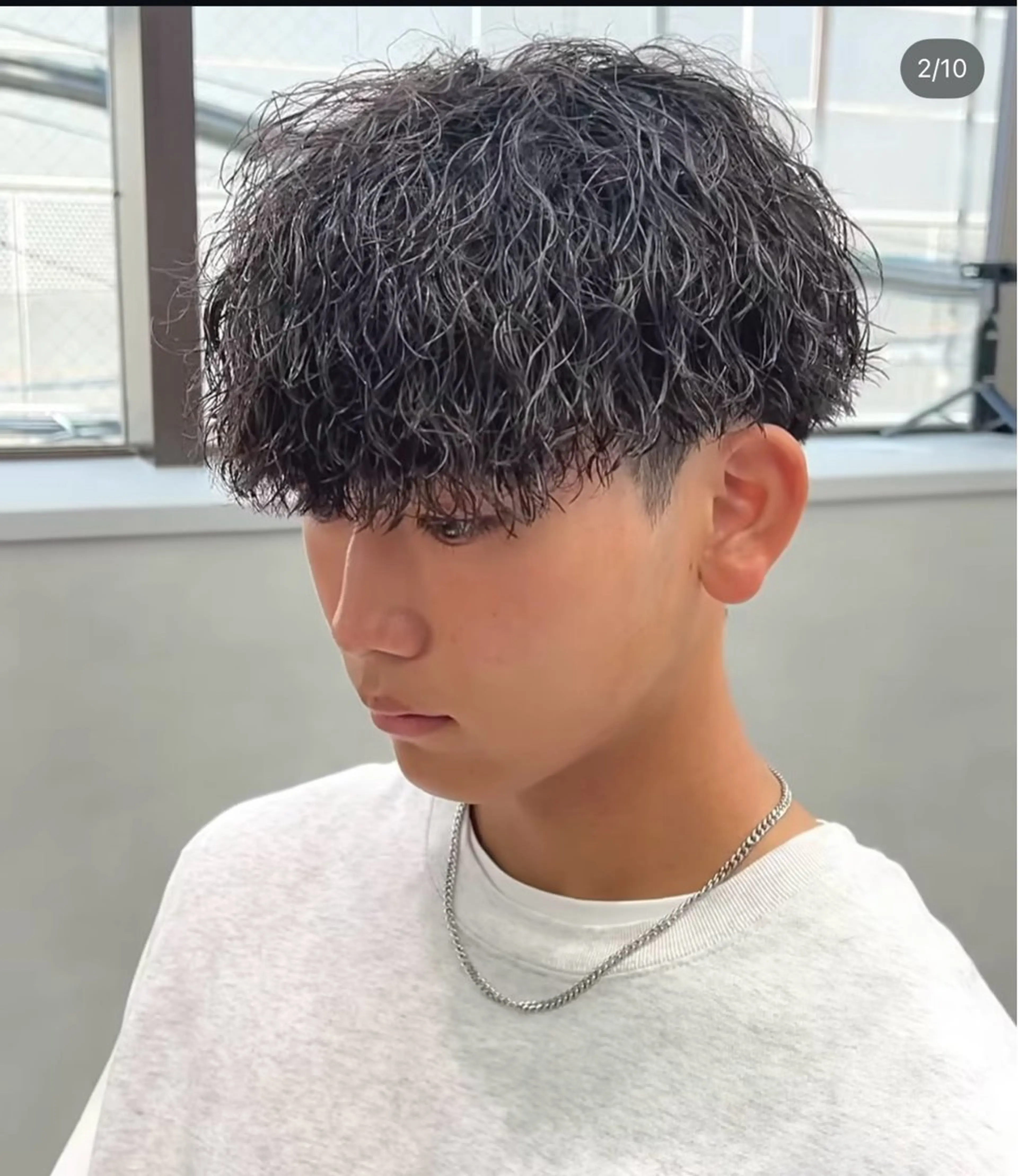パーマ 岡山 綾汰のヘアスタイル