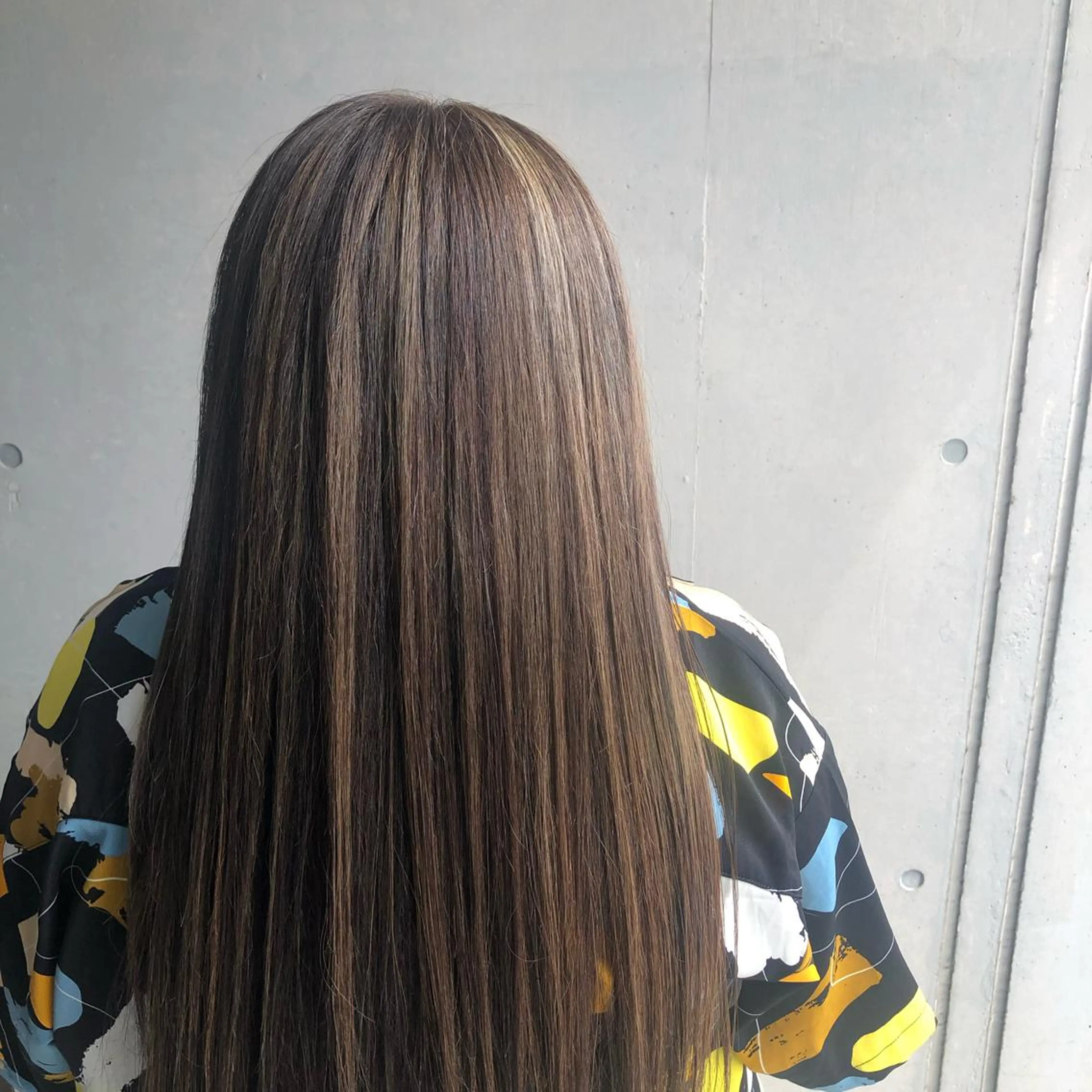 ロング ハイライト カット ヘアカラー トリートメント Glanz hair所属・Glanz hair 坂牛匠のヘアスタイル