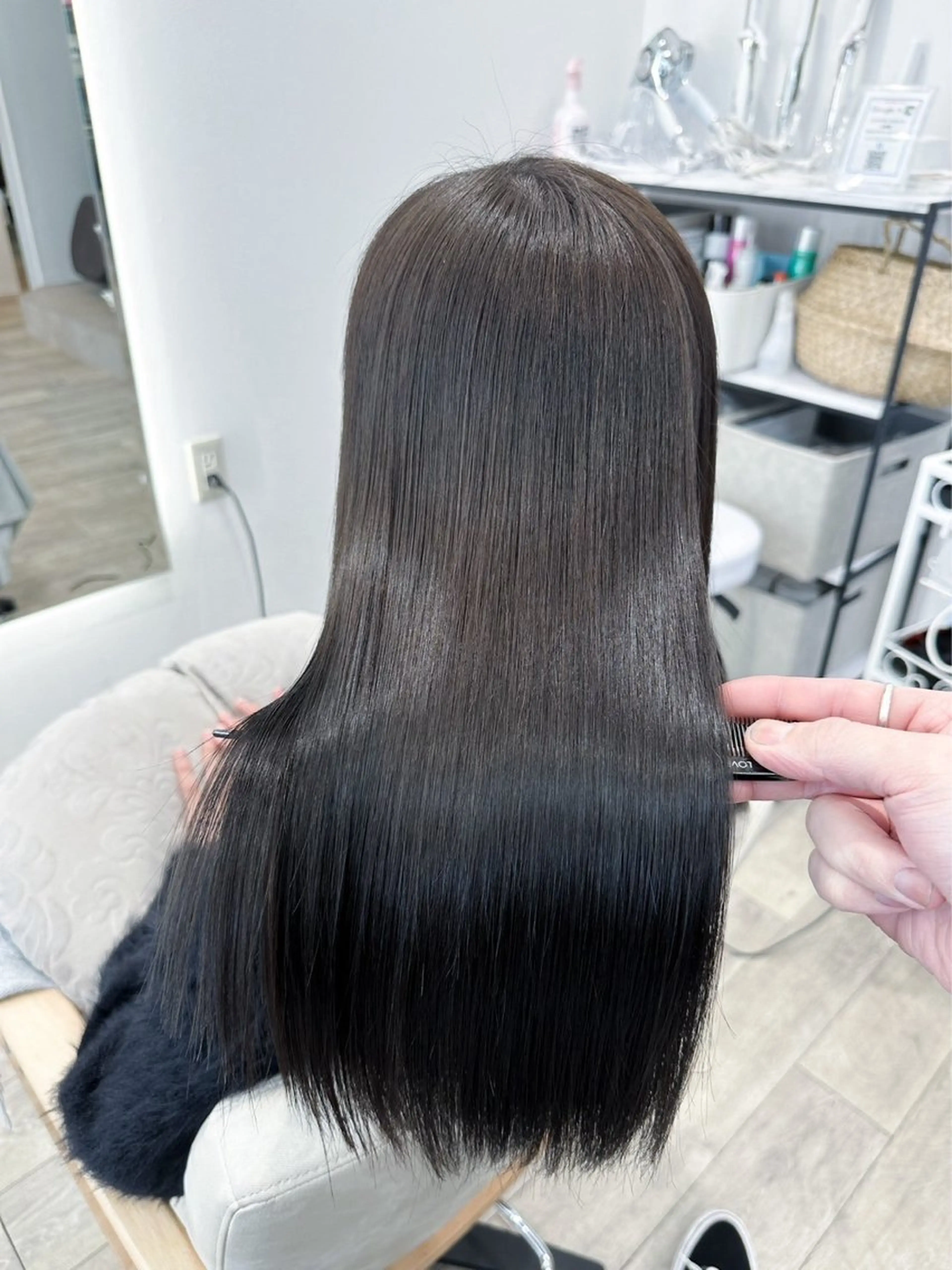 ロング 山崎結菜 髪質改善💎のヘアスタイル