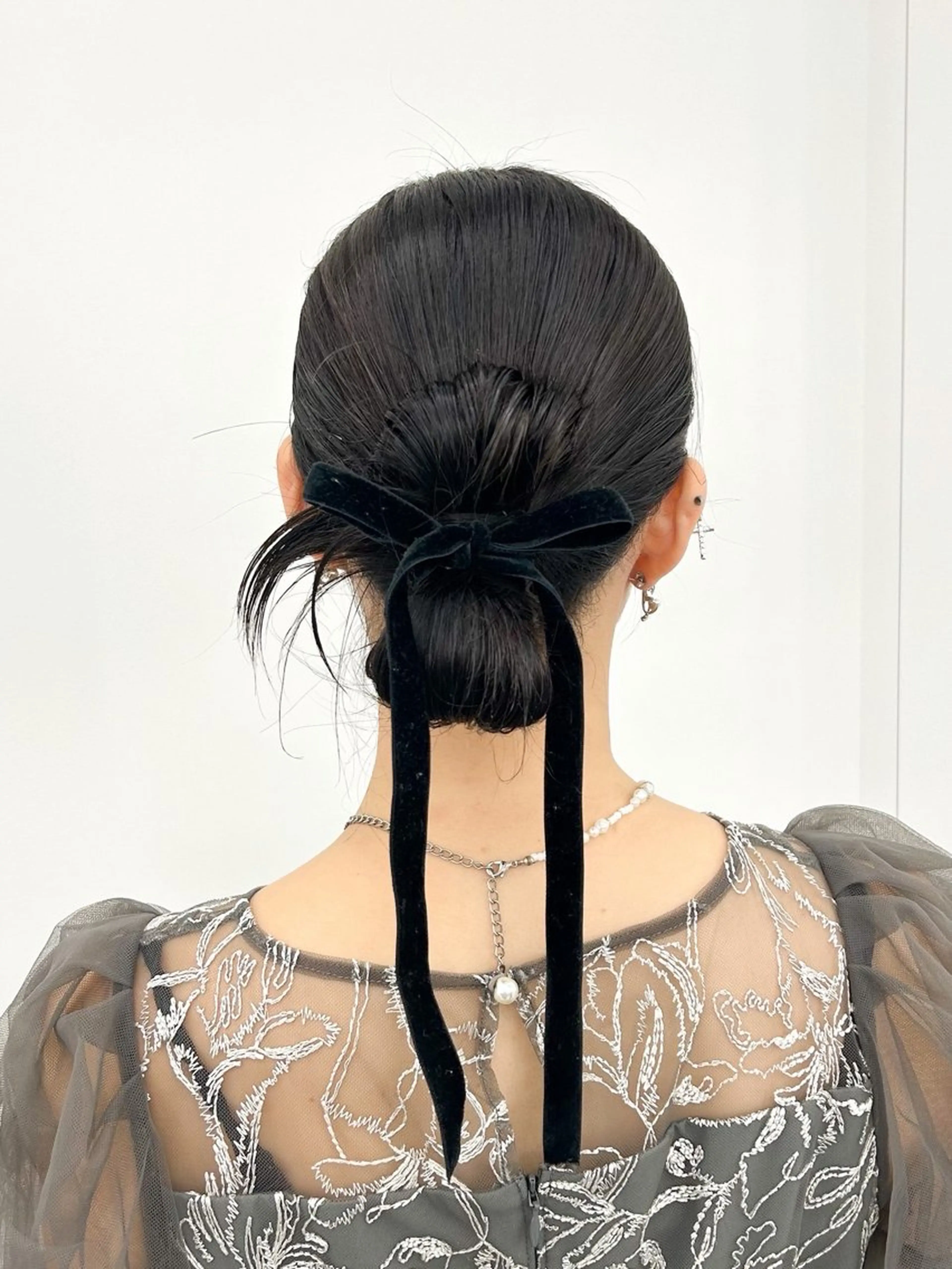 ヘアアレンジ ヘアセット 韓国ヘア/顔周り ヘアセット/加藤優里のヘアスタイル