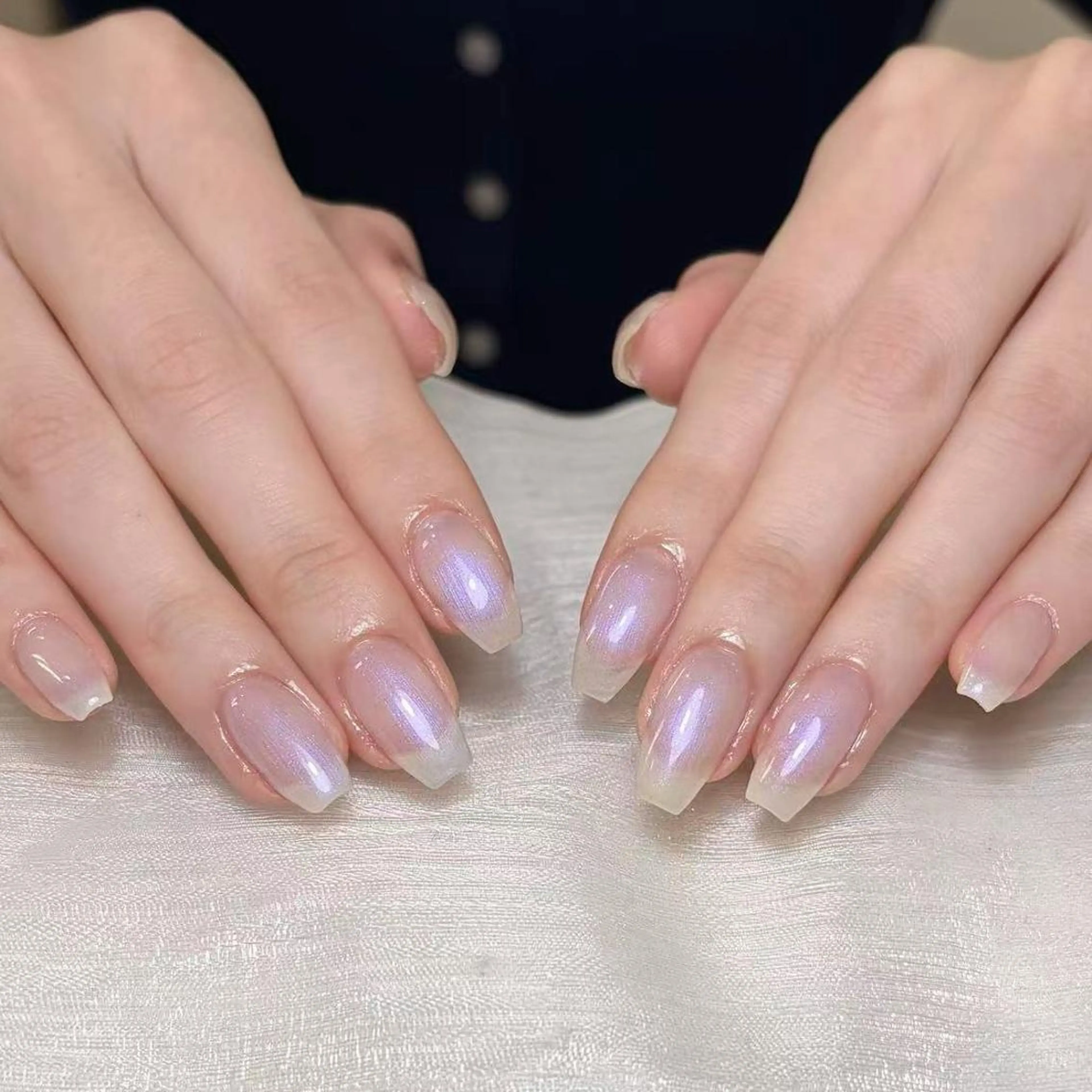 🎀初回ソフジェルオフ無料🎀【hand】ミラー/オーロラの写真