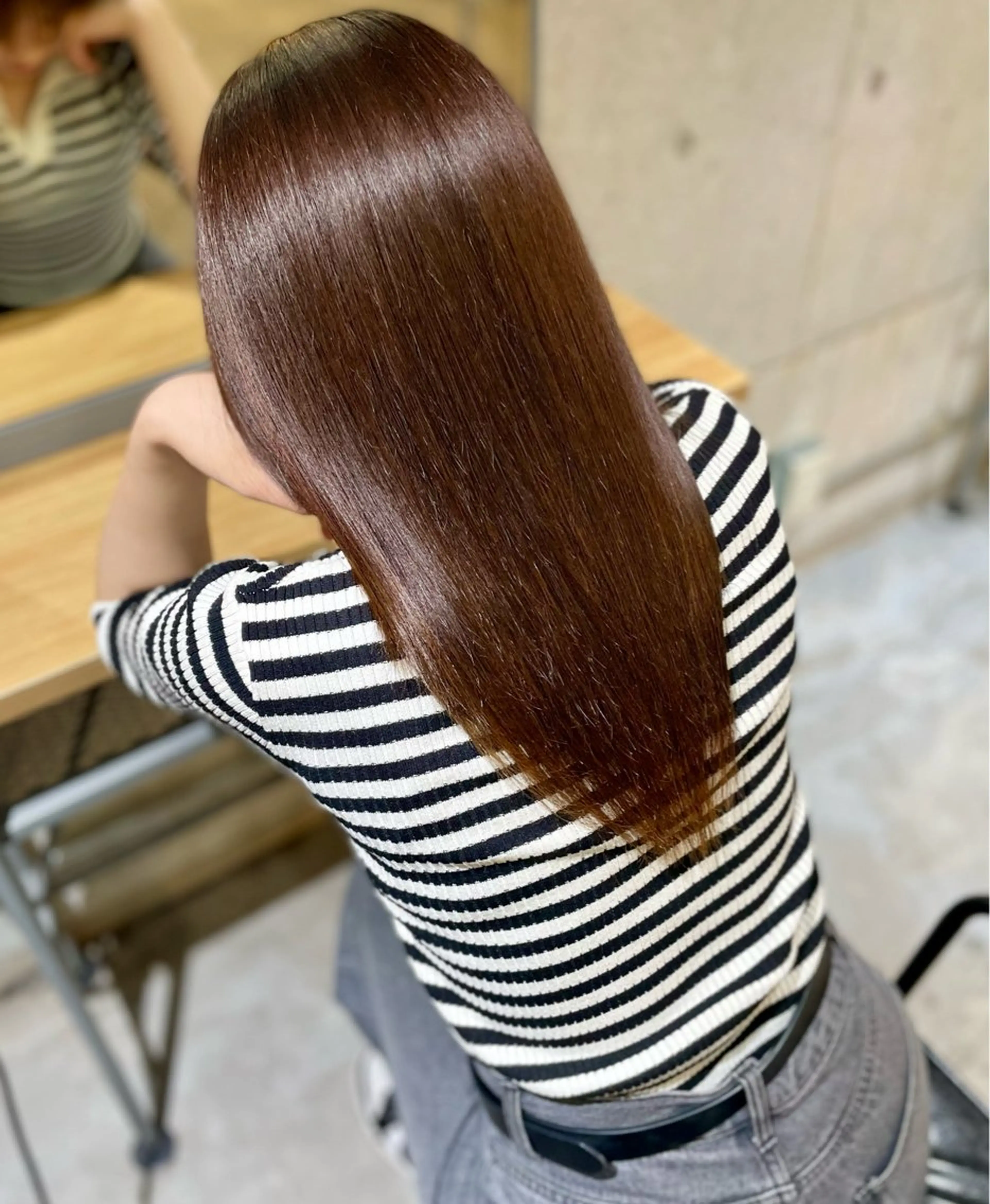 セミロング ヘアアレンジ キッズ 髪質改善 トリートメント 艶髪/ハイトーン /masami🩵のヘアスタイル