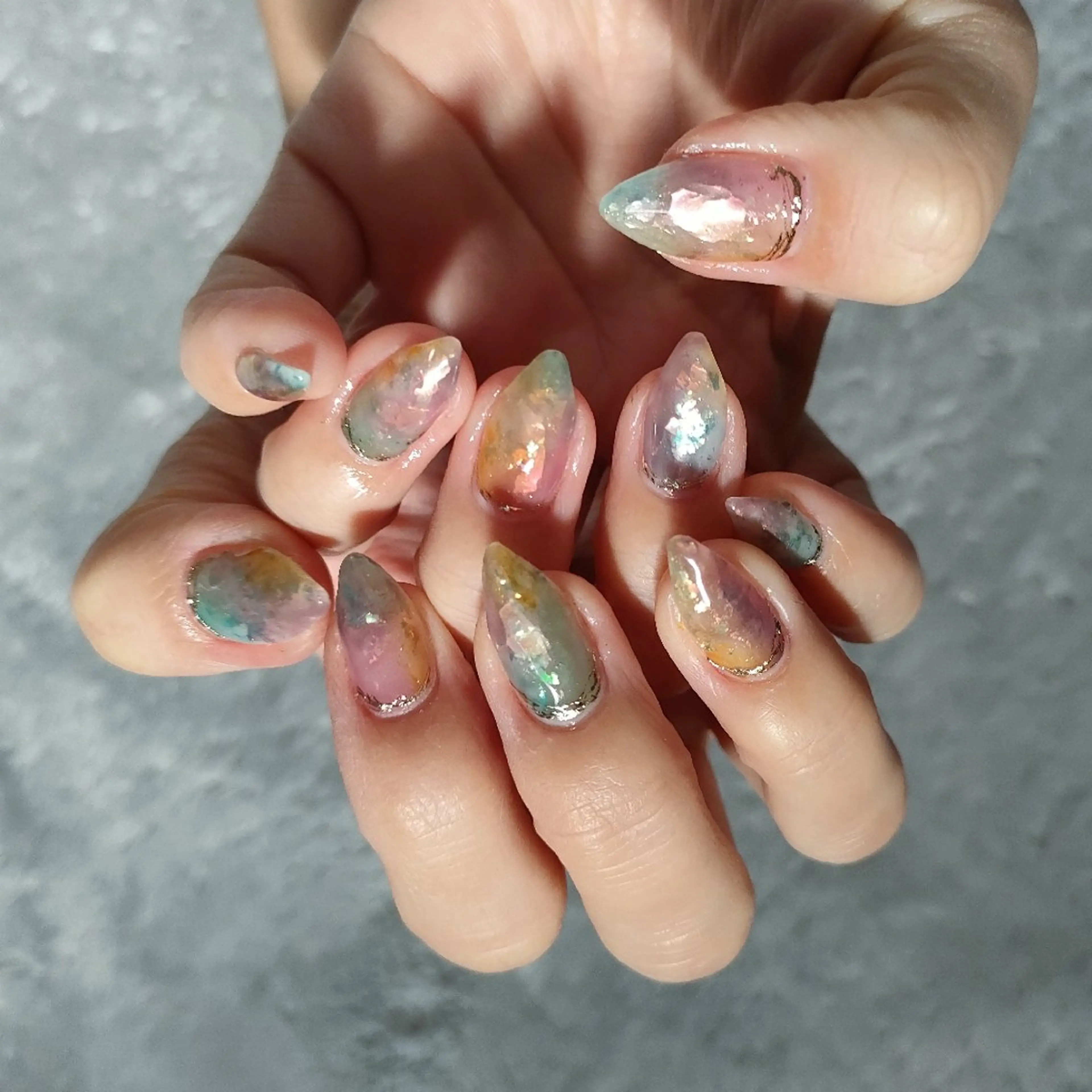 ネイル Nail Salon   AO✳Emiのネイルデザイン