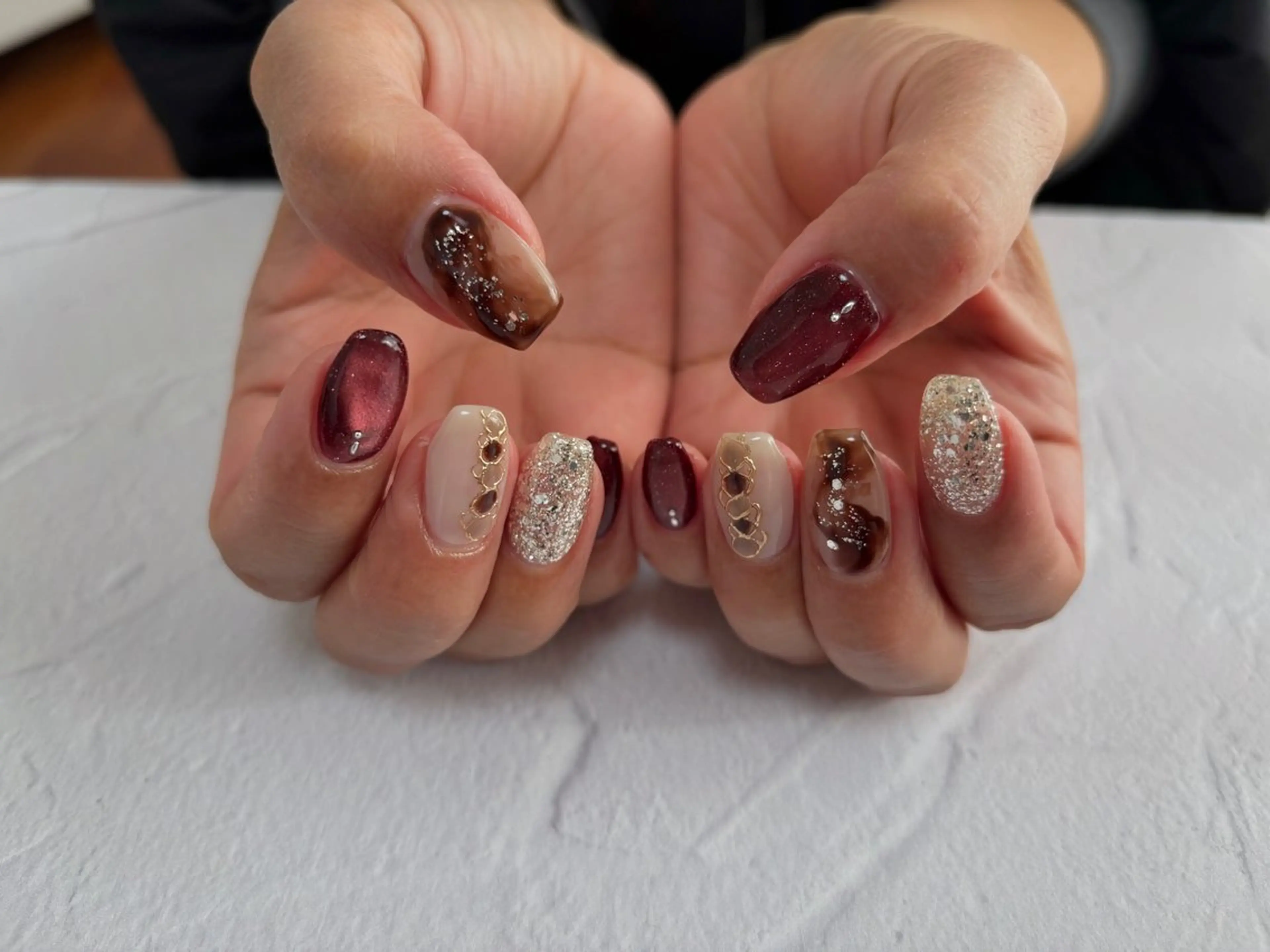 ネイル 愛川町 あんすりうむのネイルデザイン