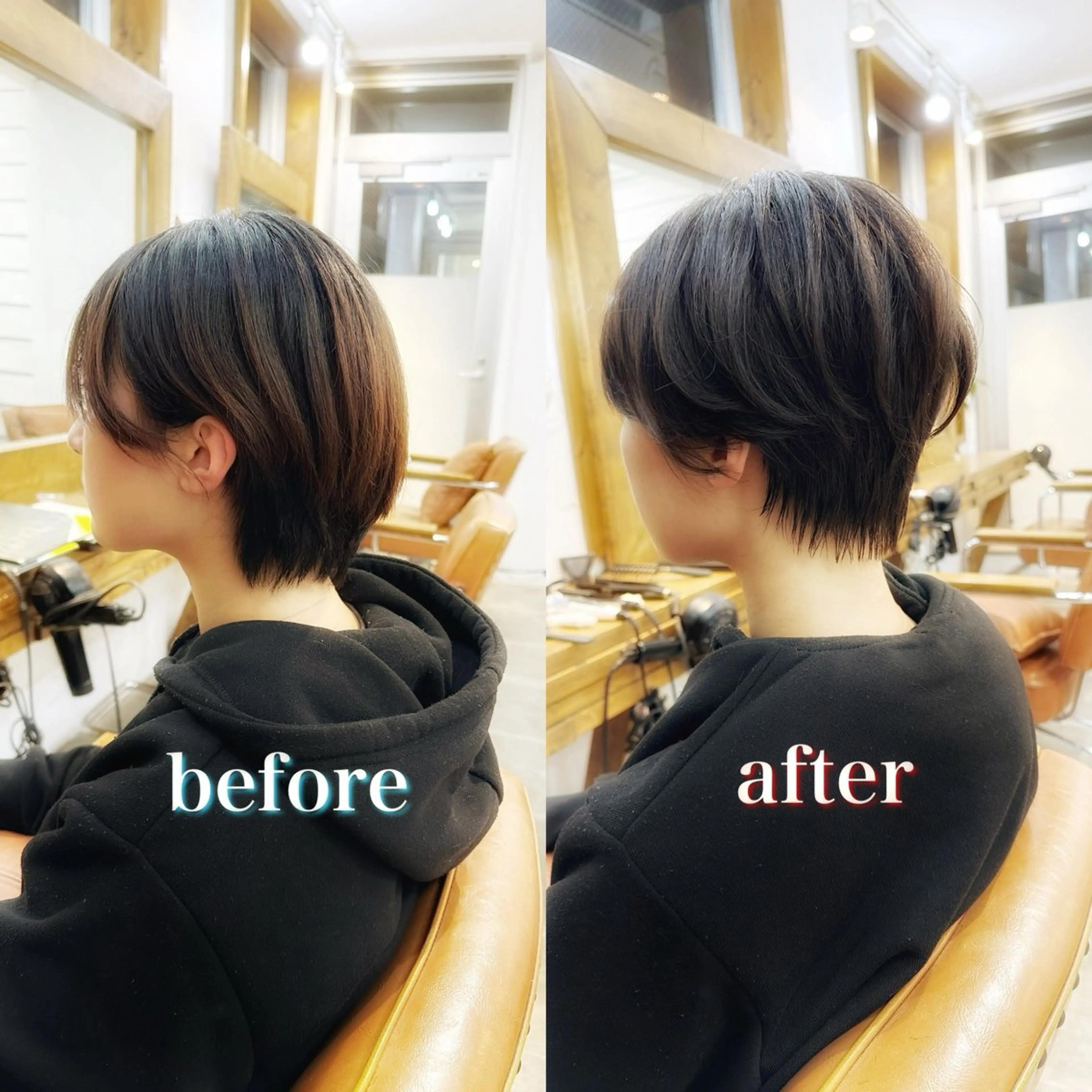 ショート カラー ショートボブ 透明感カラー ボブ ショートヘア カット ヘアカラー トリートメント 👑銀座ショート/ 絶壁補正/金子涼👑のヘアスタイル