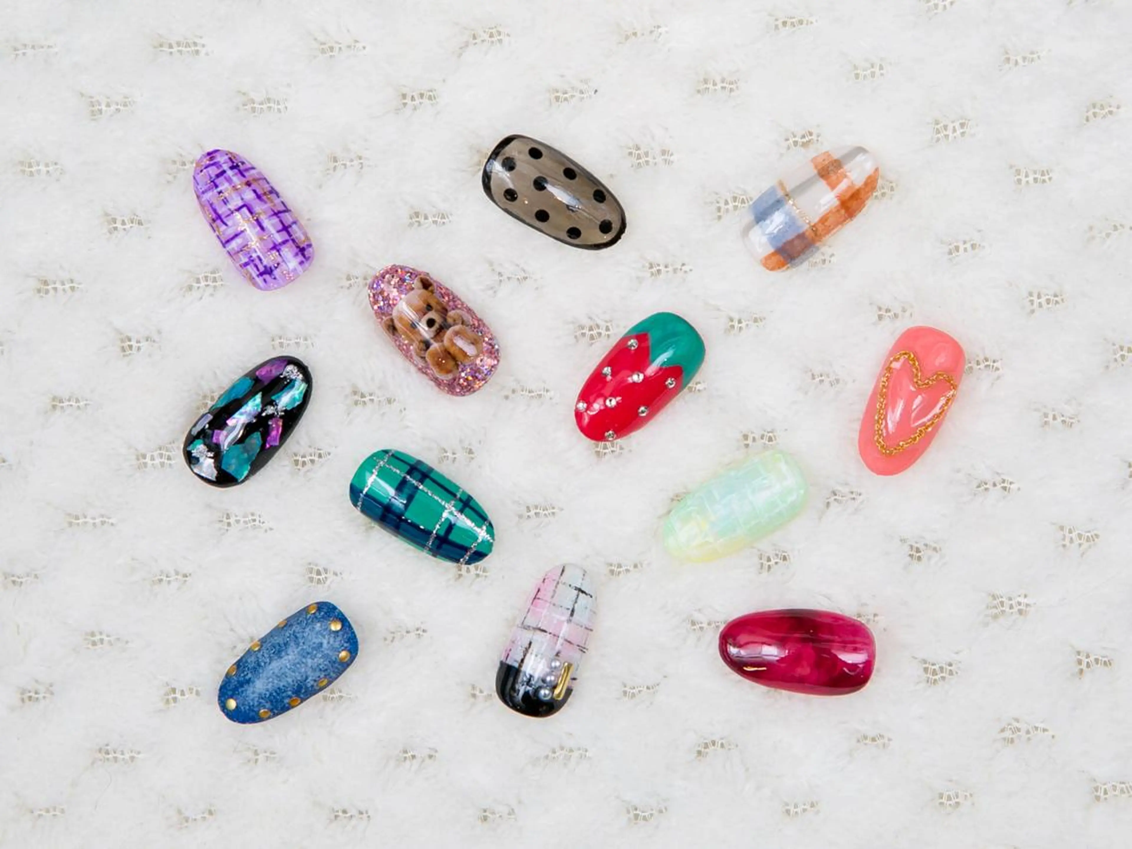 ネイル アートネイル 春ネイル バレンタイン nail salon Soeurのネイルデザイン