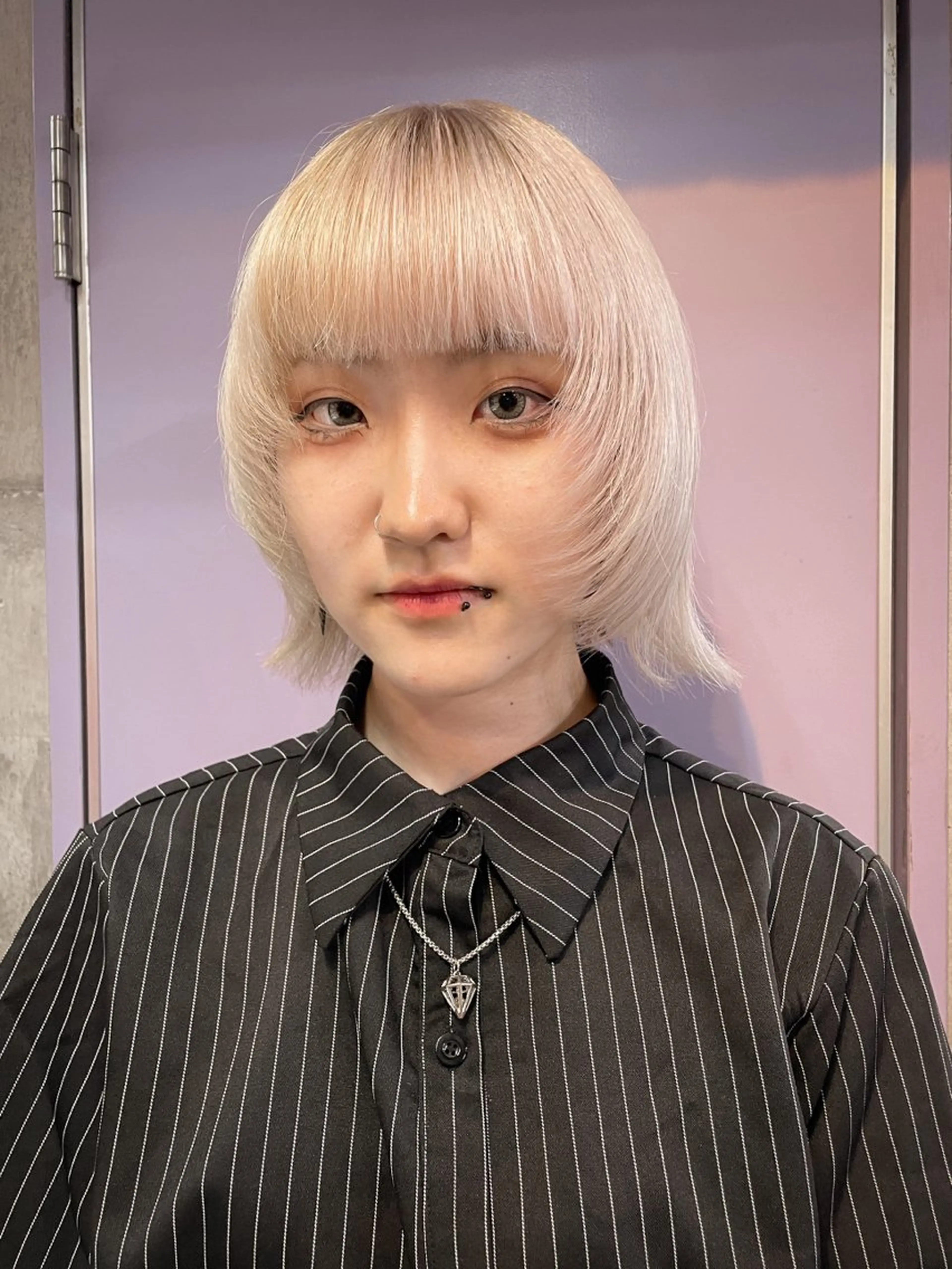 ショート ハイトーン/ブリーチ /ウルフ⛓️MAKIのヘアスタイル