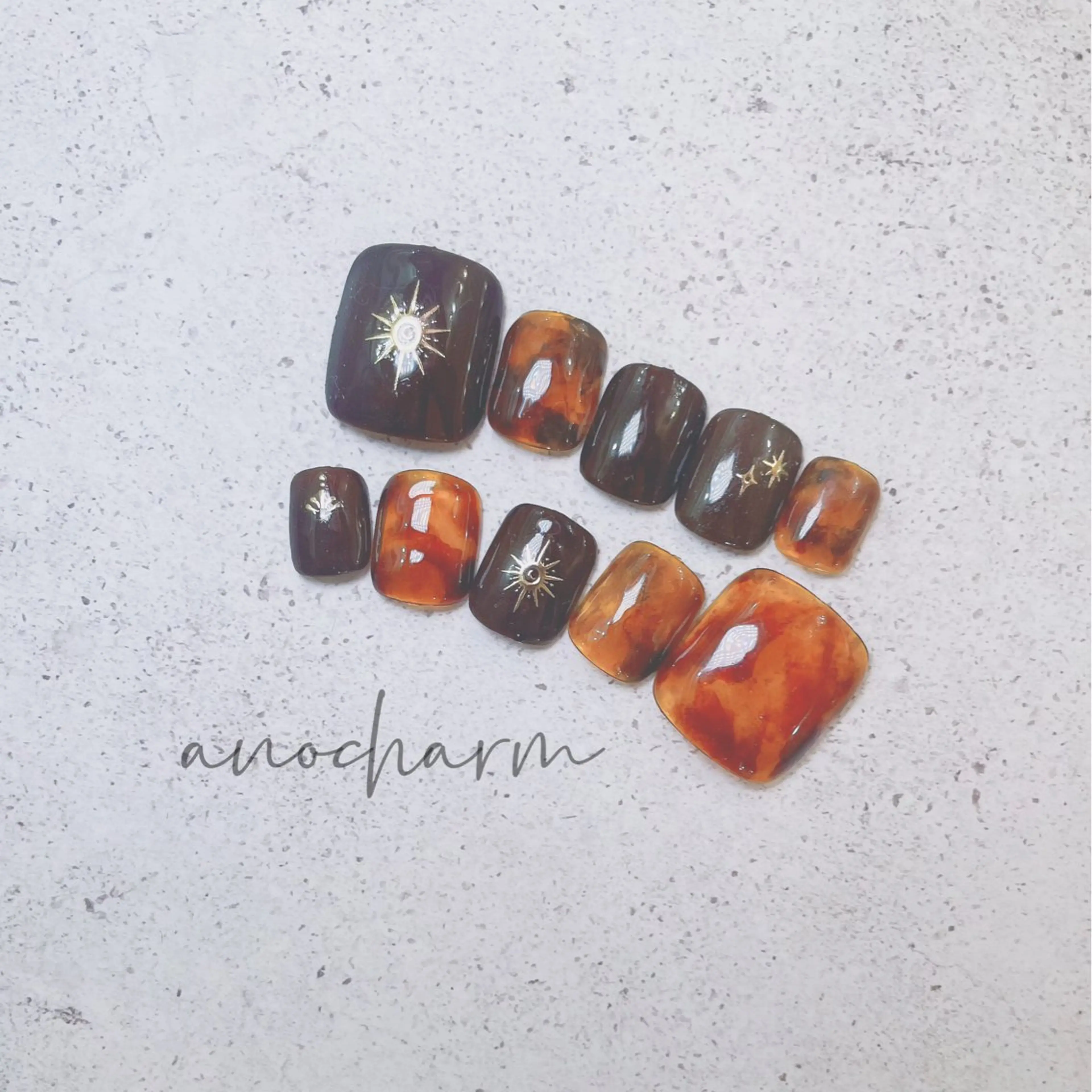 ネイル フットネイル anocharm _annaのマツエク・マツパデザイン