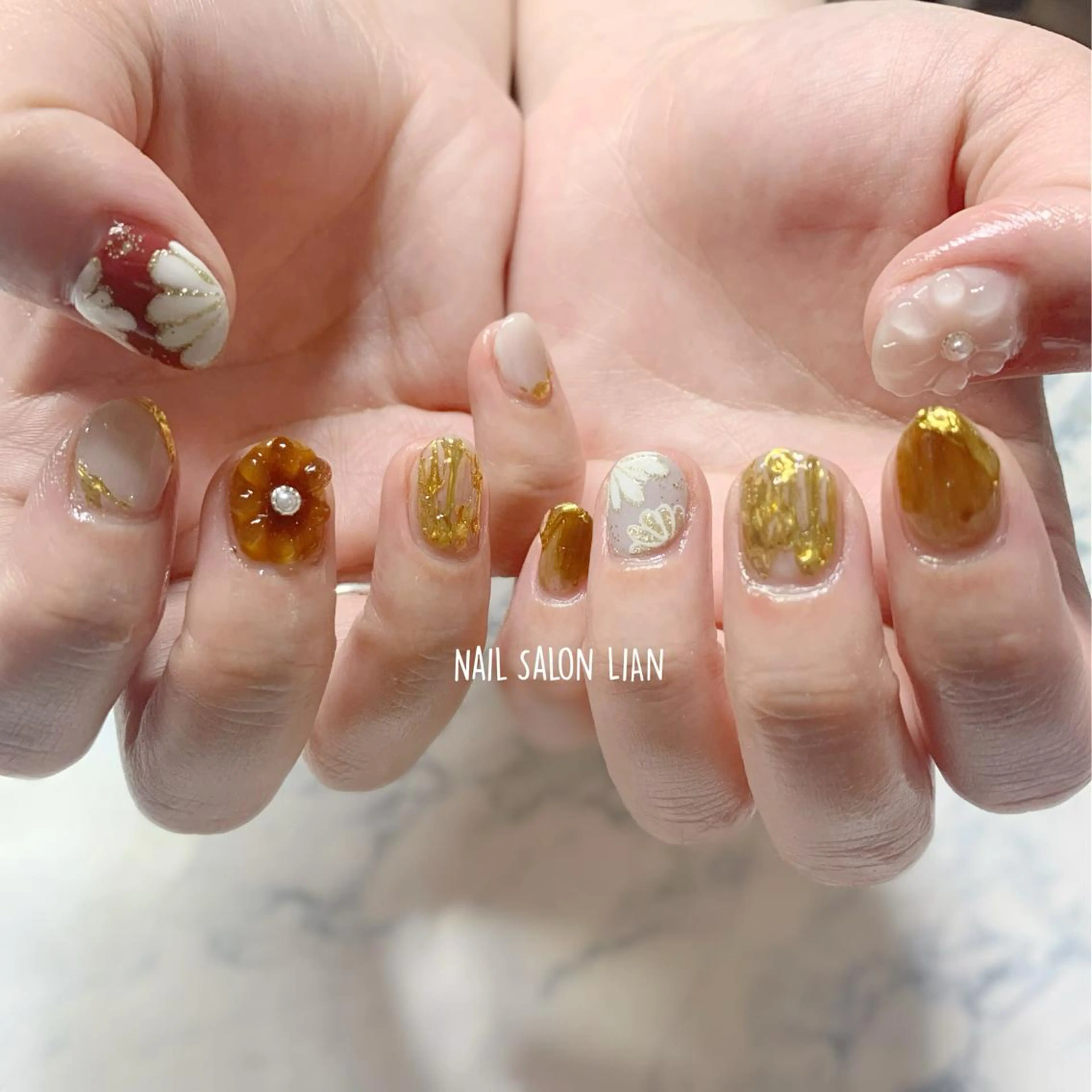ネイル ハンドネイル NailSalon LiAnのネイルデザイン