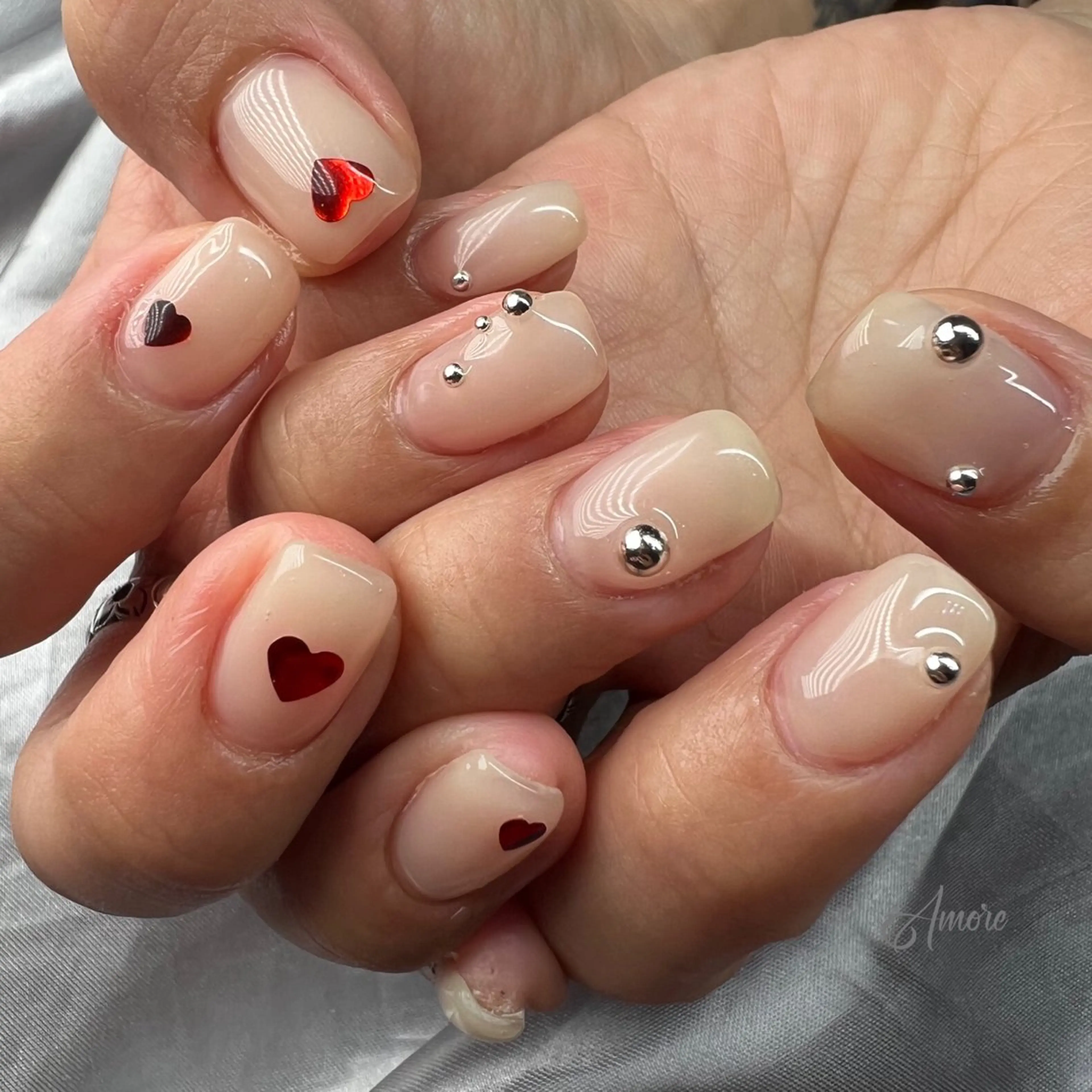 ネイル ジェルネイル 韓国ネイル パラジェル You kyehwaのネイルデザイン