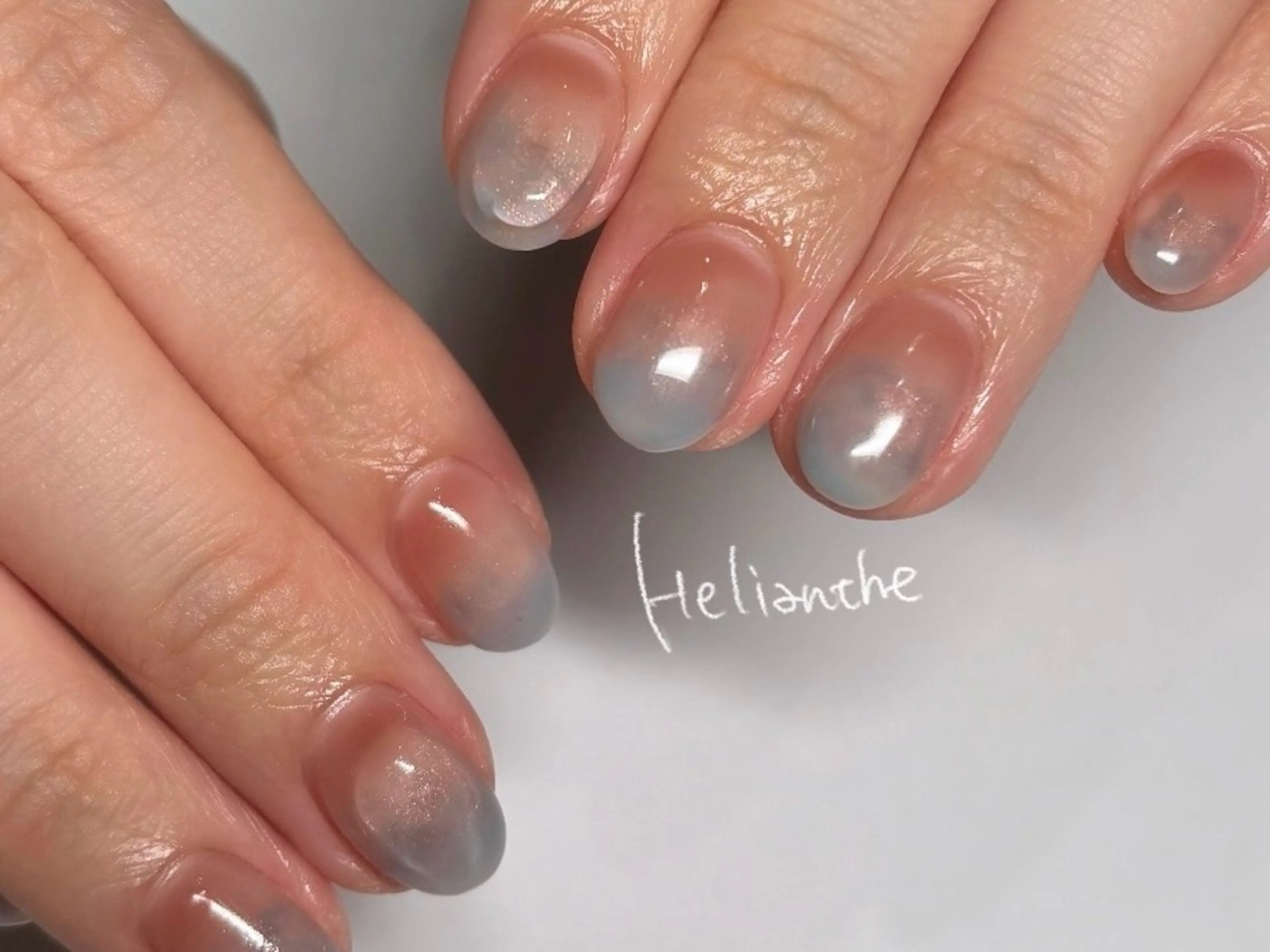 ネイル キラキラネイル ニュアンスネイル ハンドネイル NAILARTIST MIKAのネイルデザイン