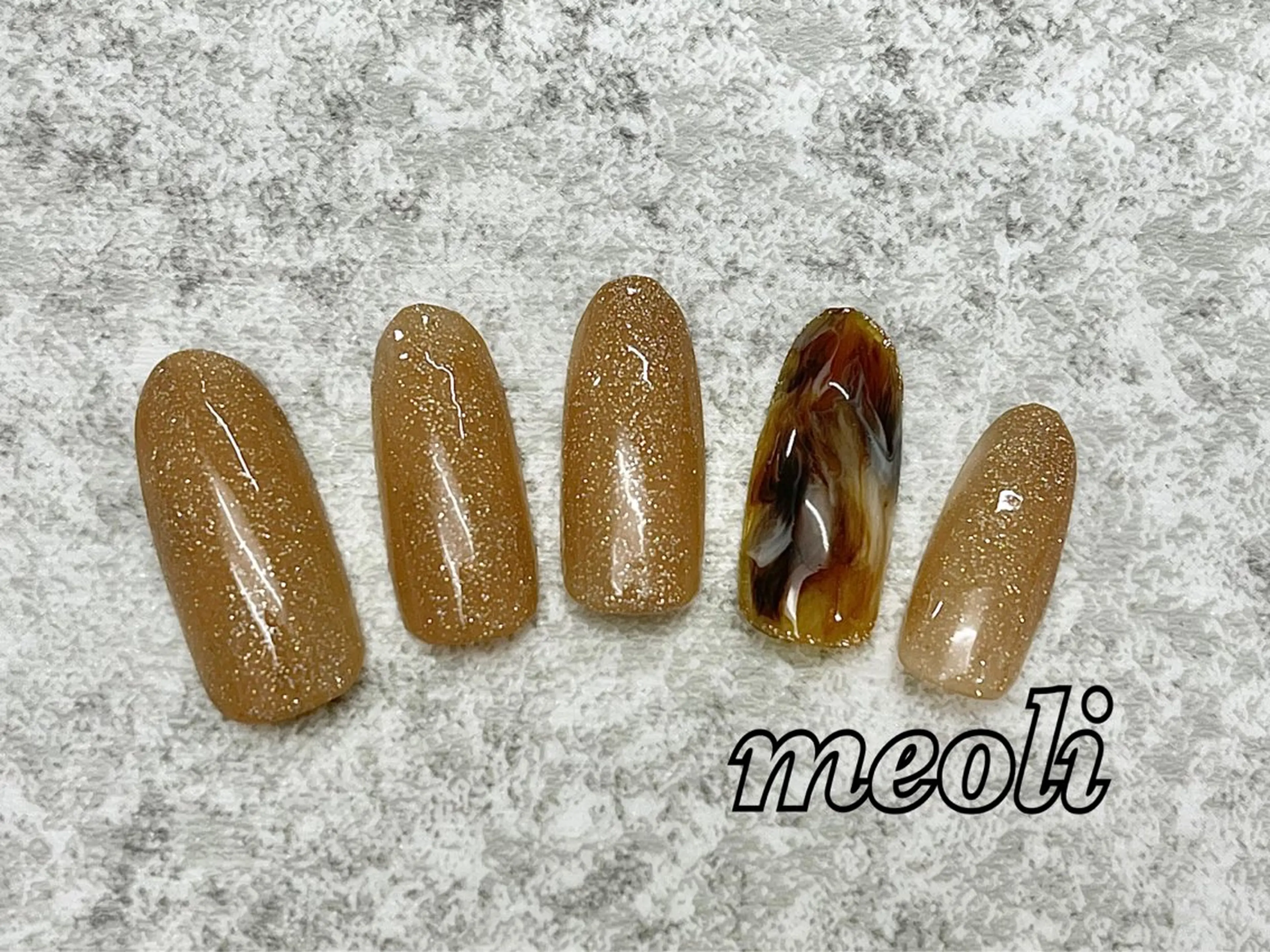 ネイル ハンドネイル nail salon meoli　アヤのネイルデザイン
