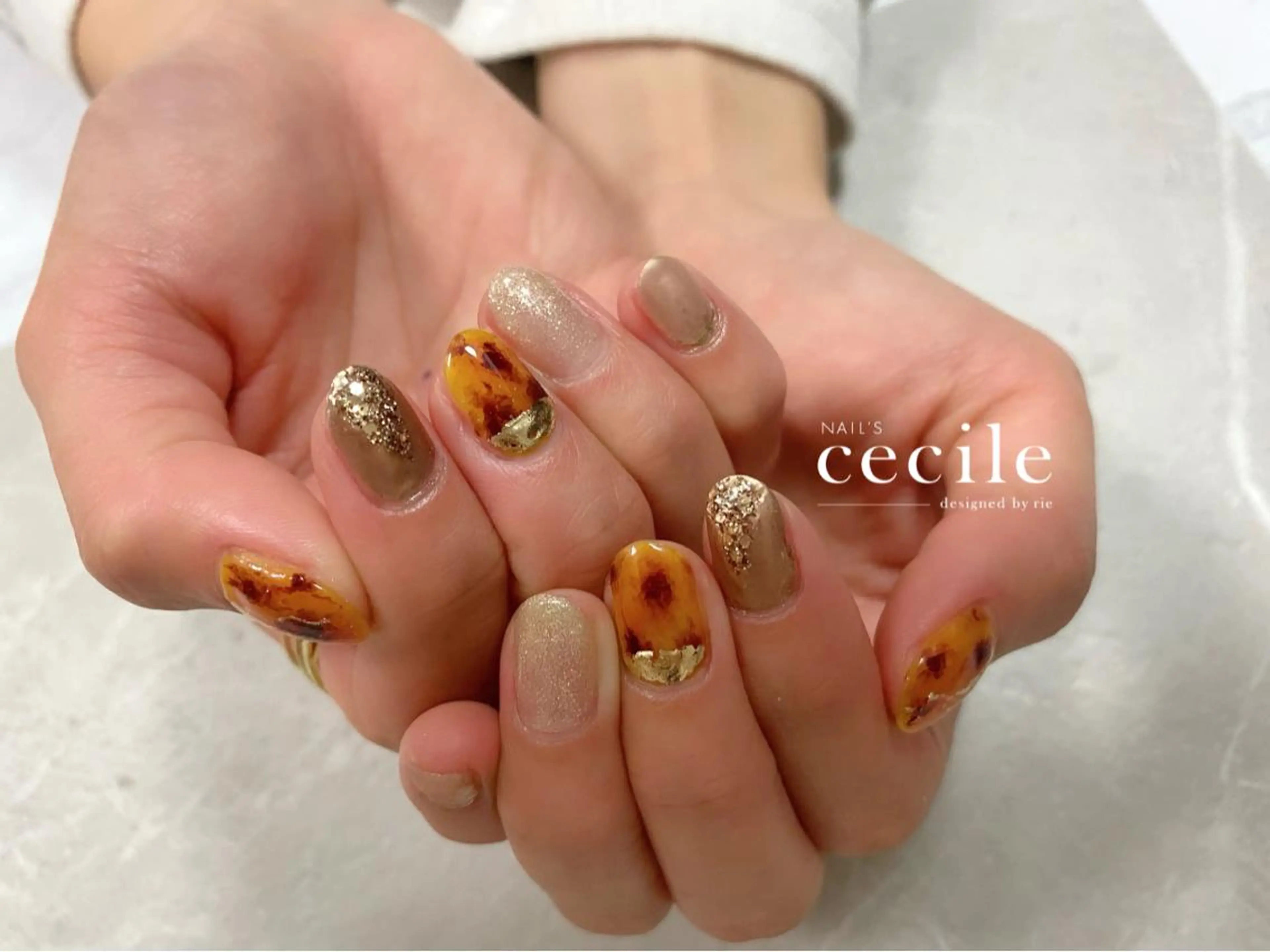 ネイル ハンドネイル Cecile Rieのネイルデザイン