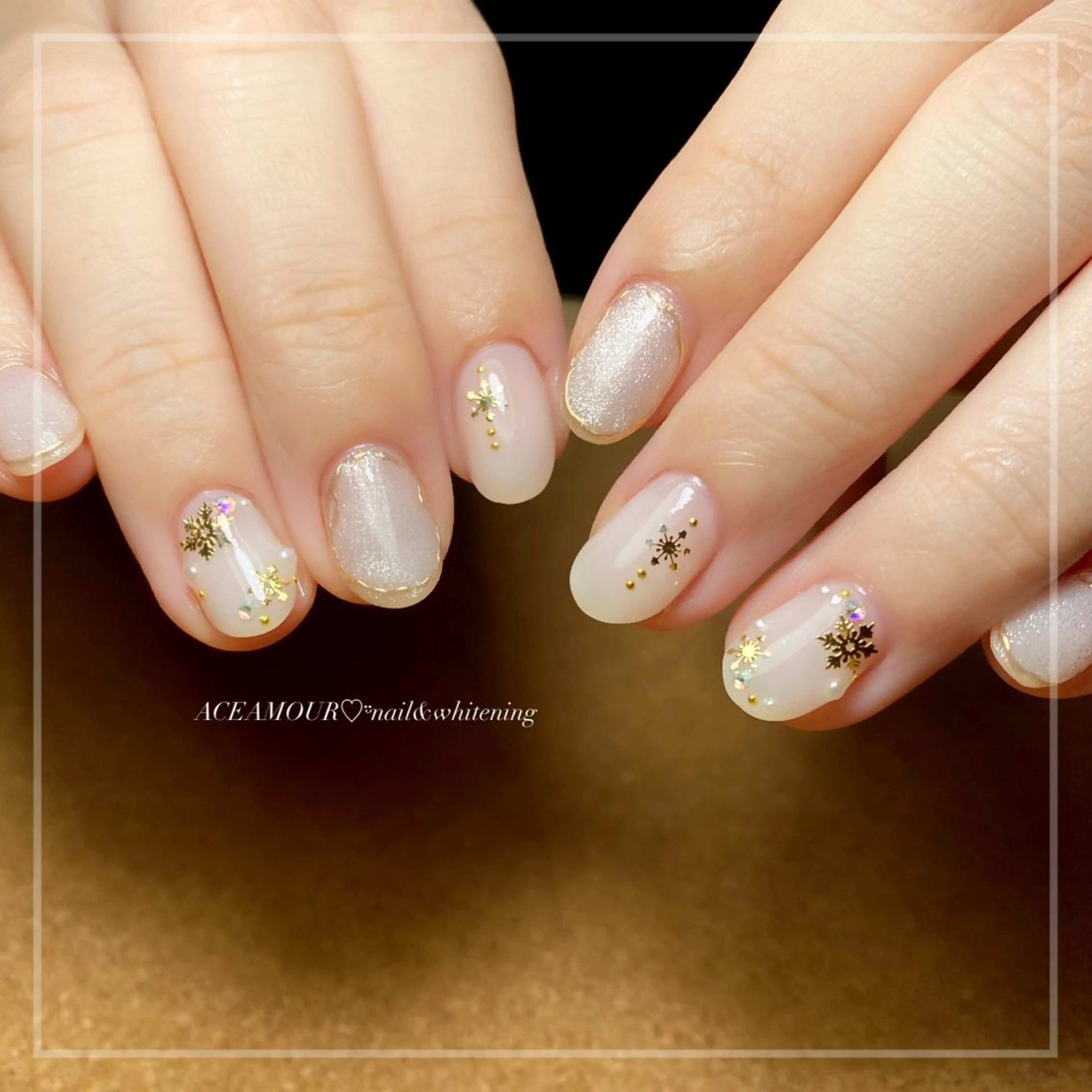 ネイル ネイル/耳つぼ /新ホワイトニングのネイルデザイン