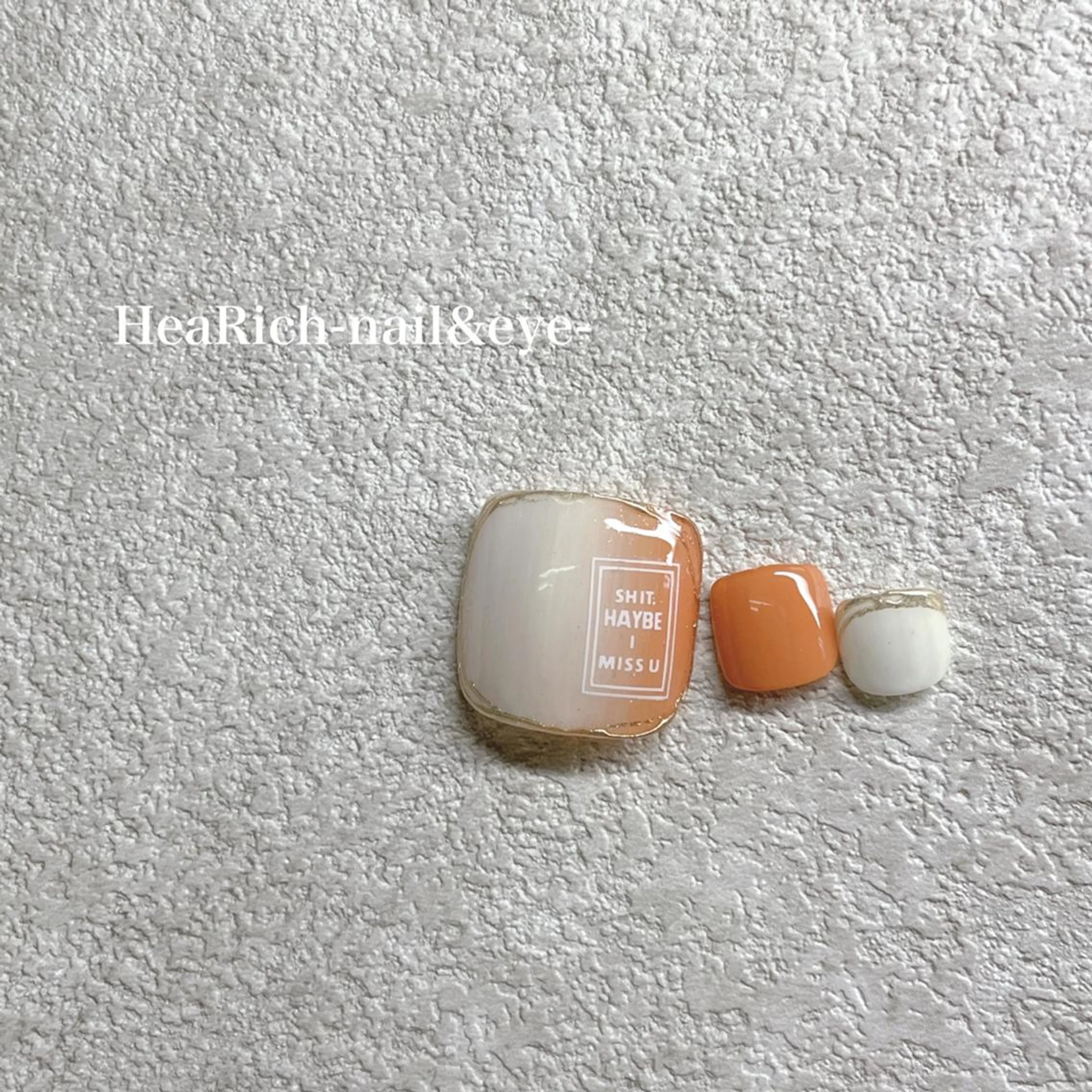ネイル フットネイル フットネイル ハーリッチnail HeaRichのネイルデザイン