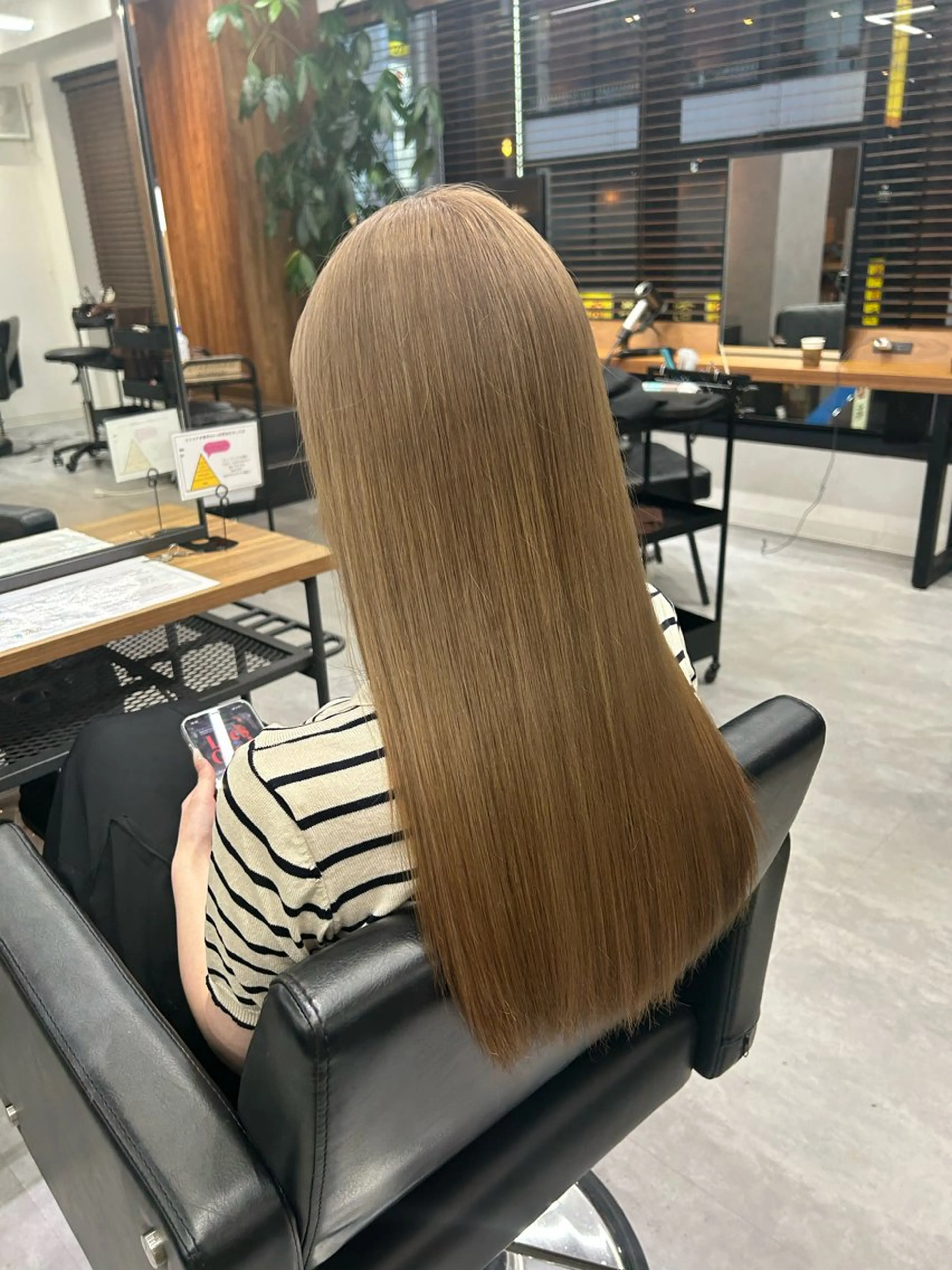 【新規】ダブルカラー(ケアブリーチ＋カラー)＋前処理付き☘️の写真