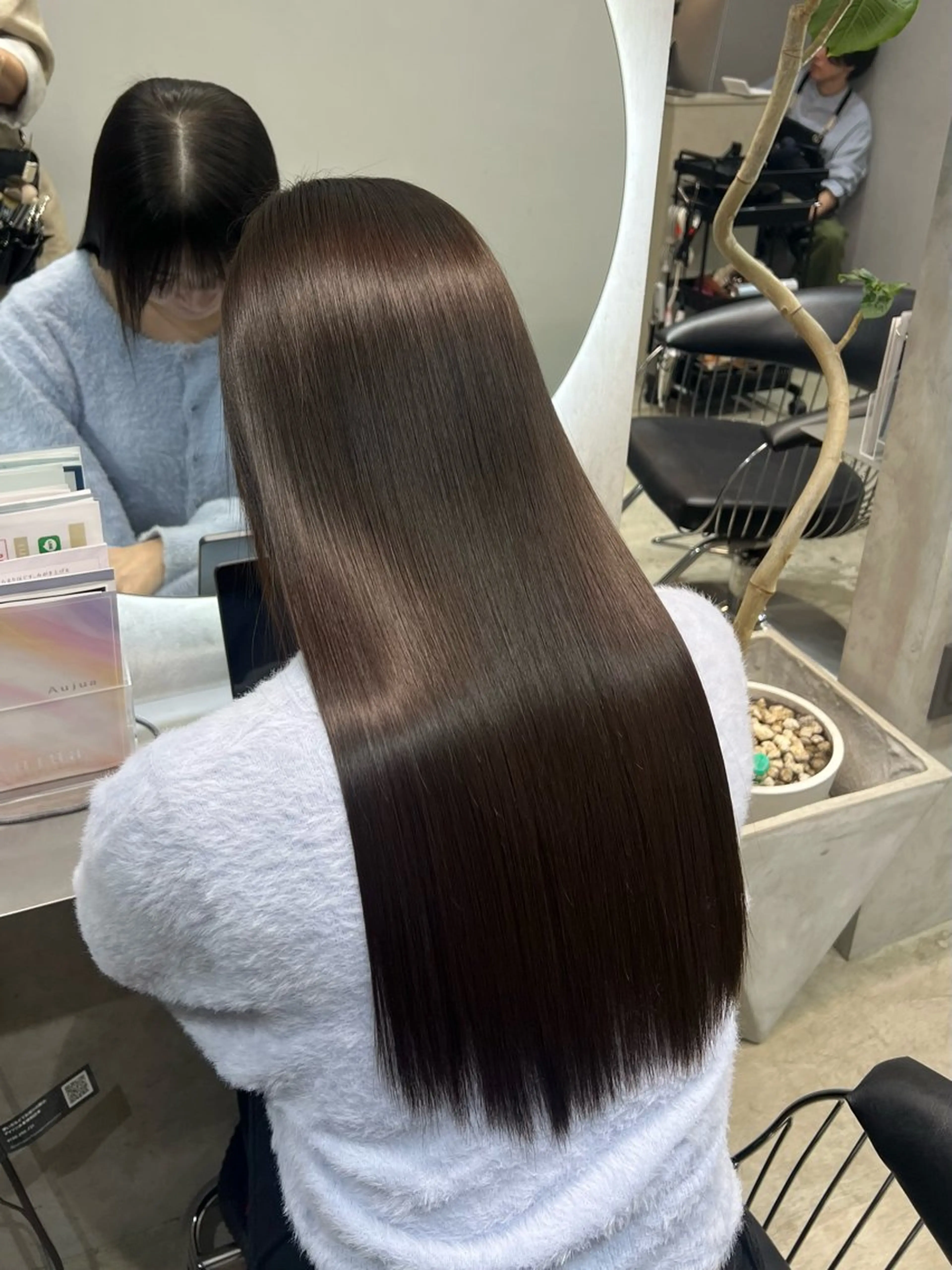 ロング カラー 髪質改善 トリートメント etora 渋谷所属・ワンホン×韓国/ 髪質改善/itaruのヘアスタイル