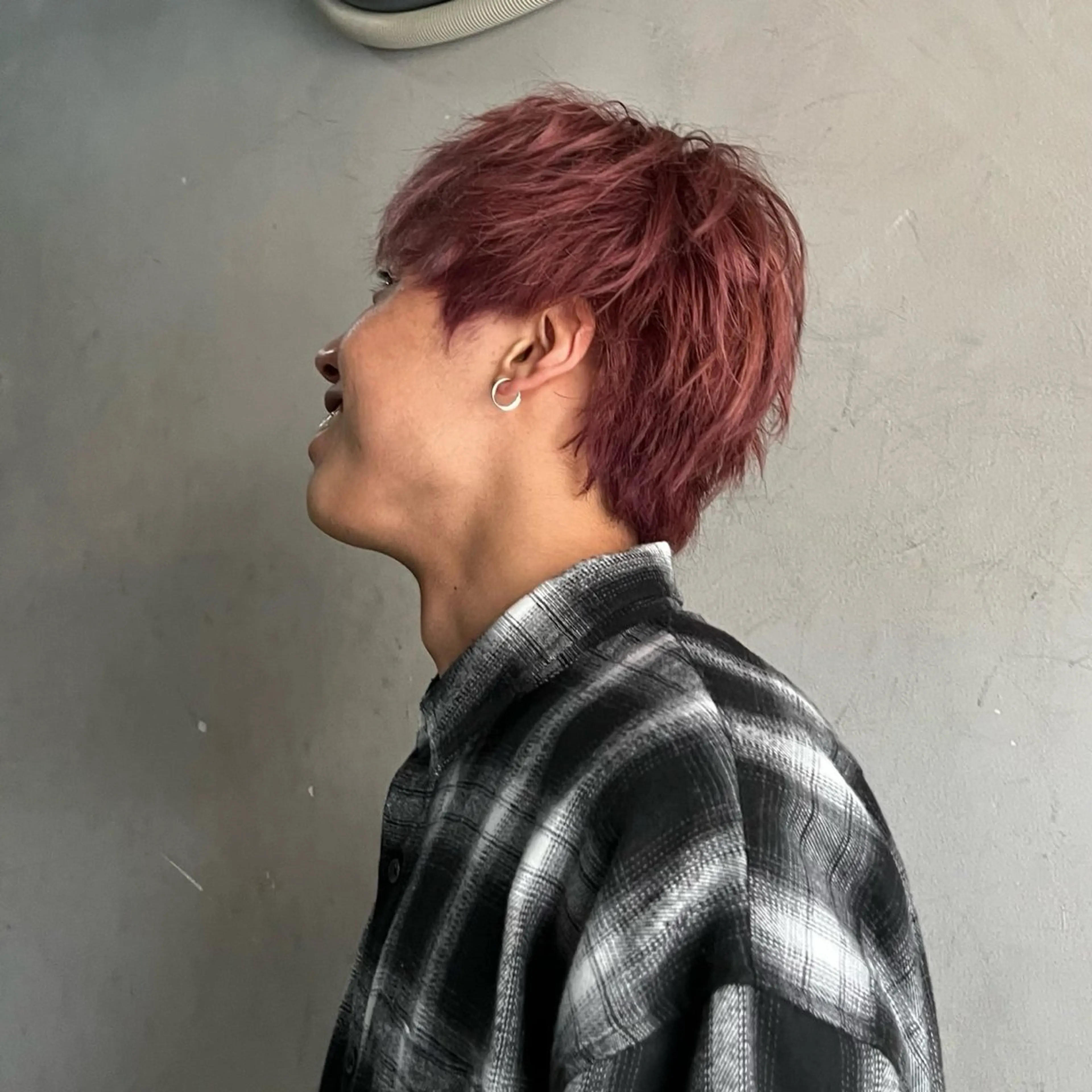 ショート リュウキ/レイヤー/ ナチュラル/モードのヘアスタイル