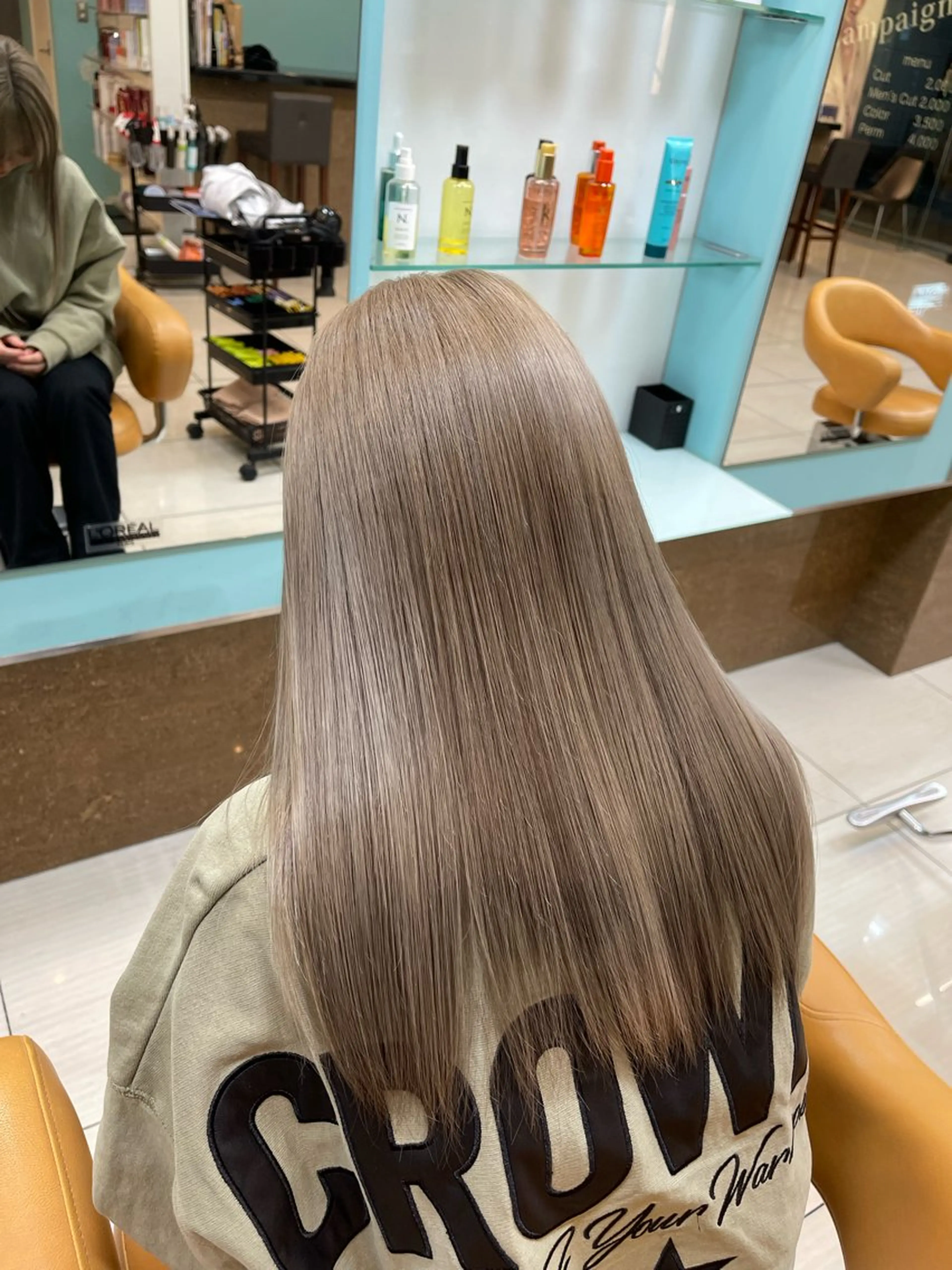 【✨ミニモ限定価格✨】カット＋髪質改善トリートメント＋超音波ケアプロ🫧の写真