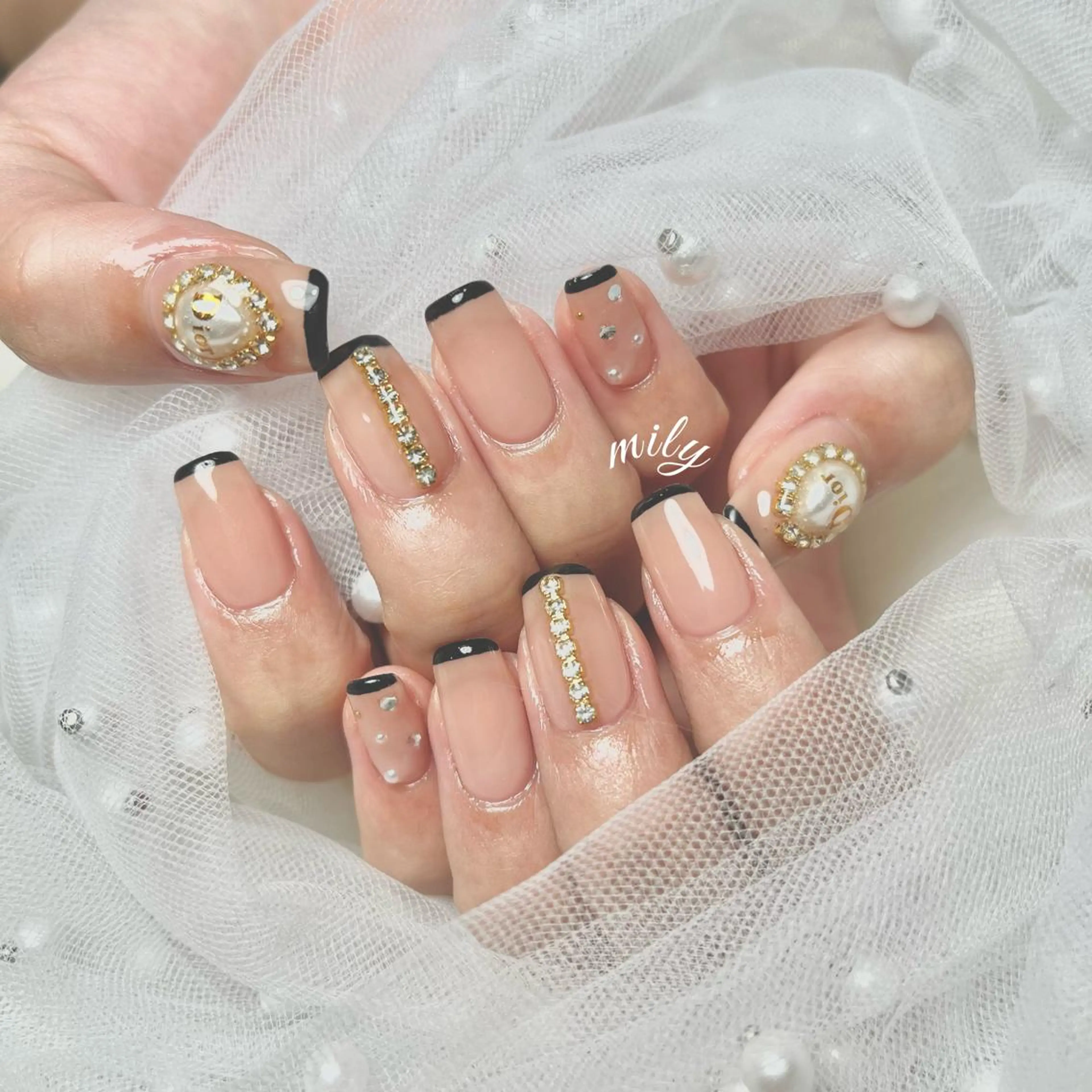 ネイル mily_harajuku所属・韓国ネイル☁️ haruna🌛のネイルデザイン