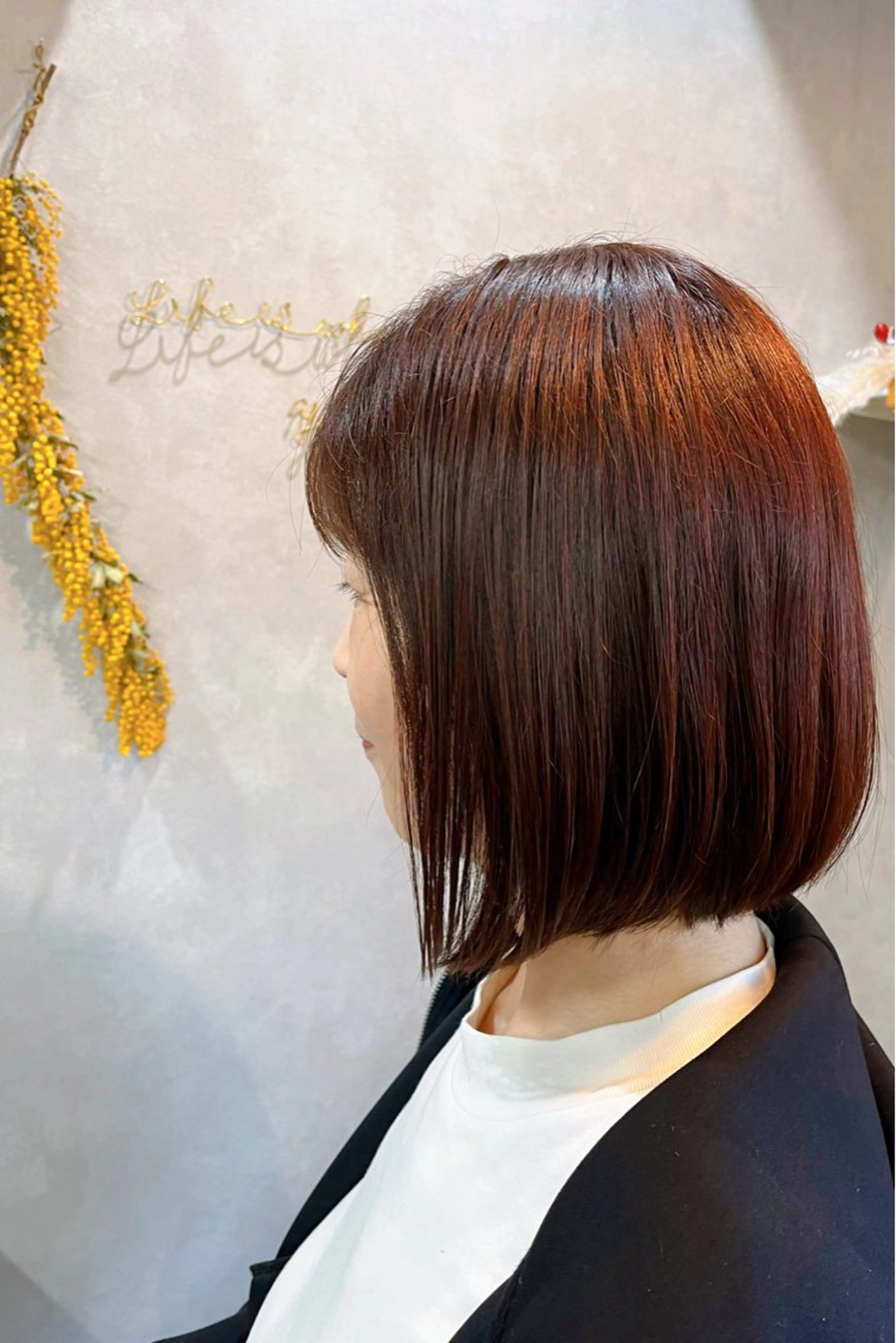 ショート ヤマモト ヒロミのヘアスタイル