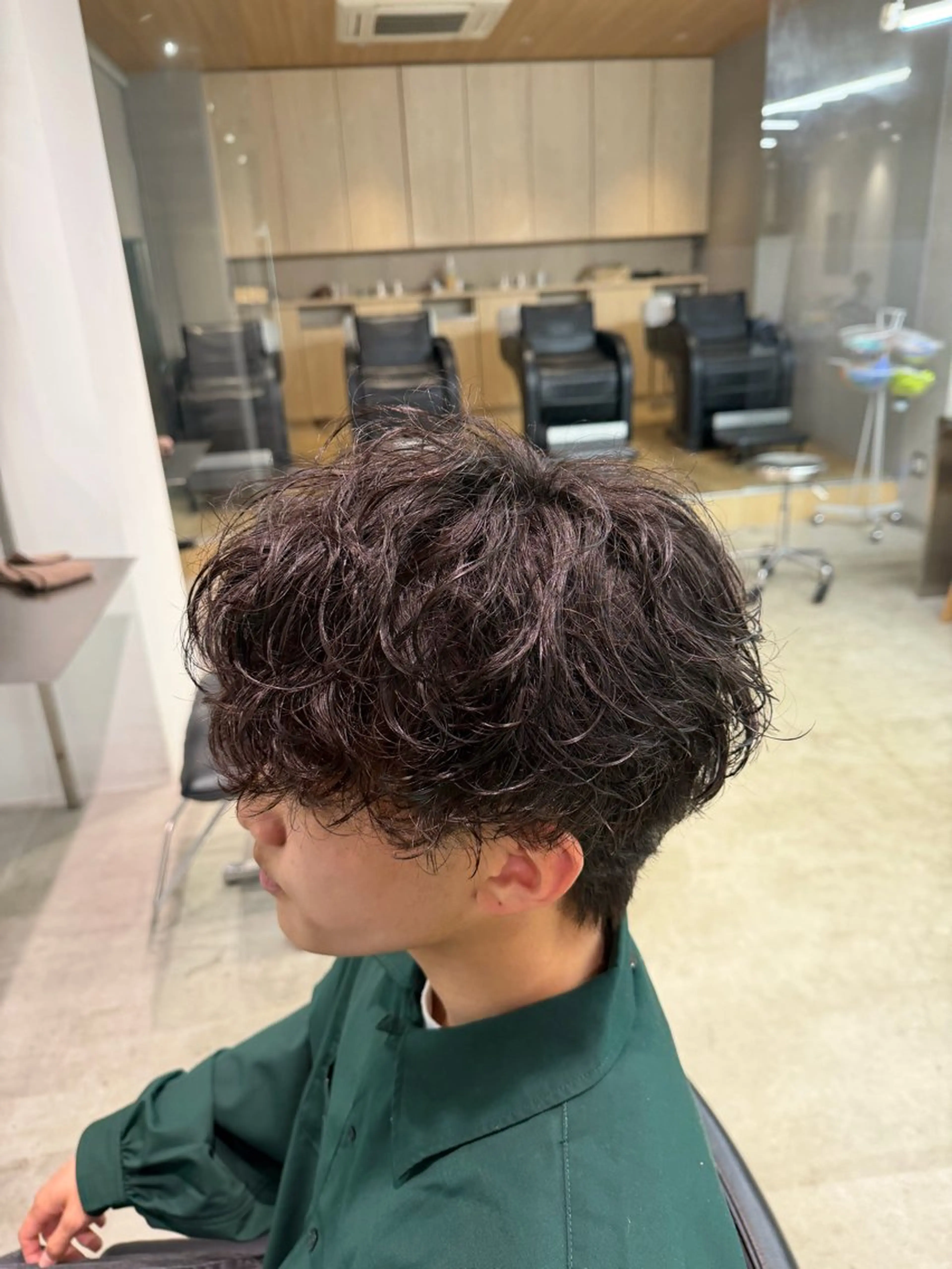 パーマ メンズ カット パーマ fifth天神 パーマ特化/石橋航海のヘアスタイル