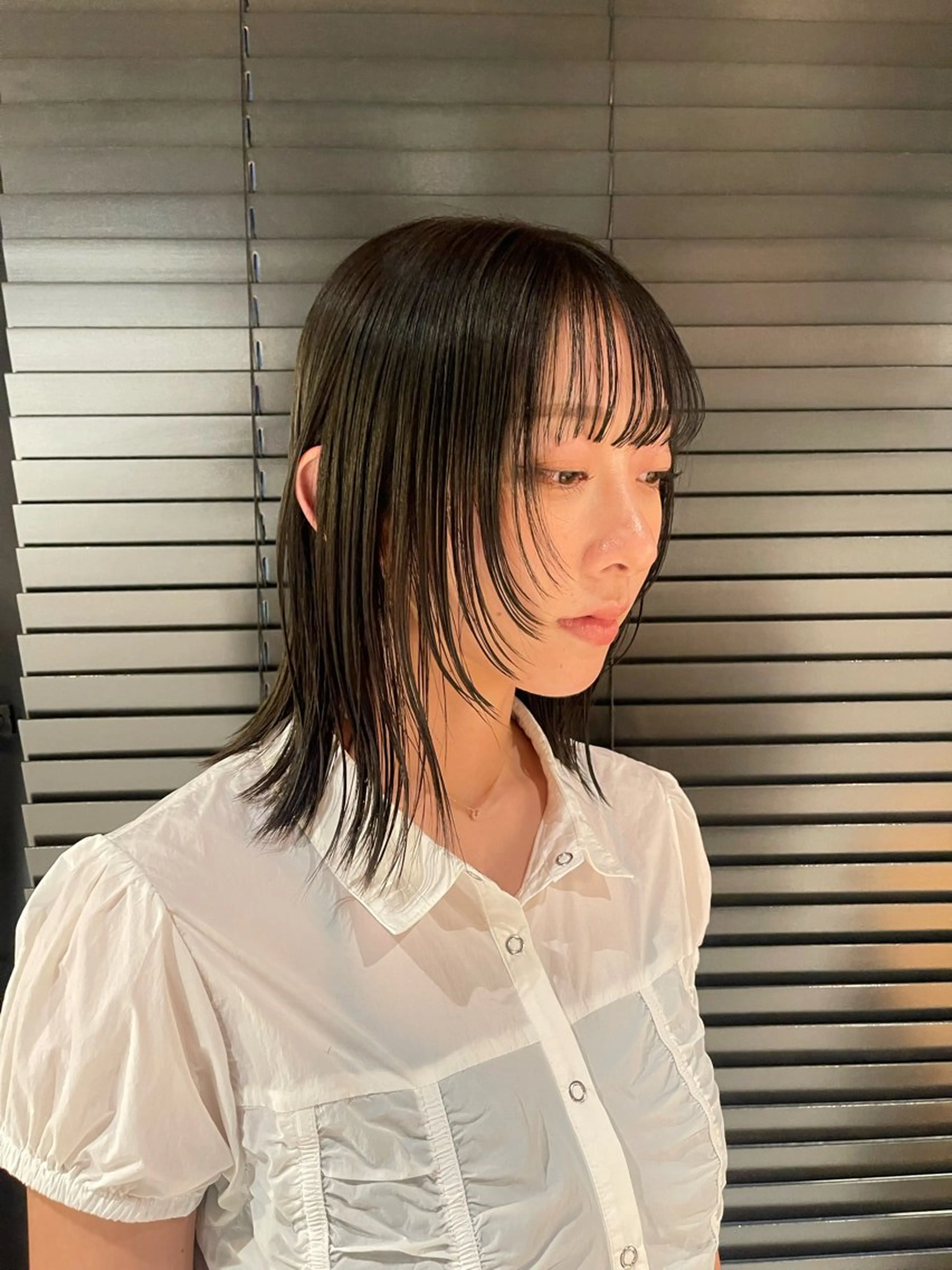 ミディアム rin 🖤〈大宮〉のヘアスタイル