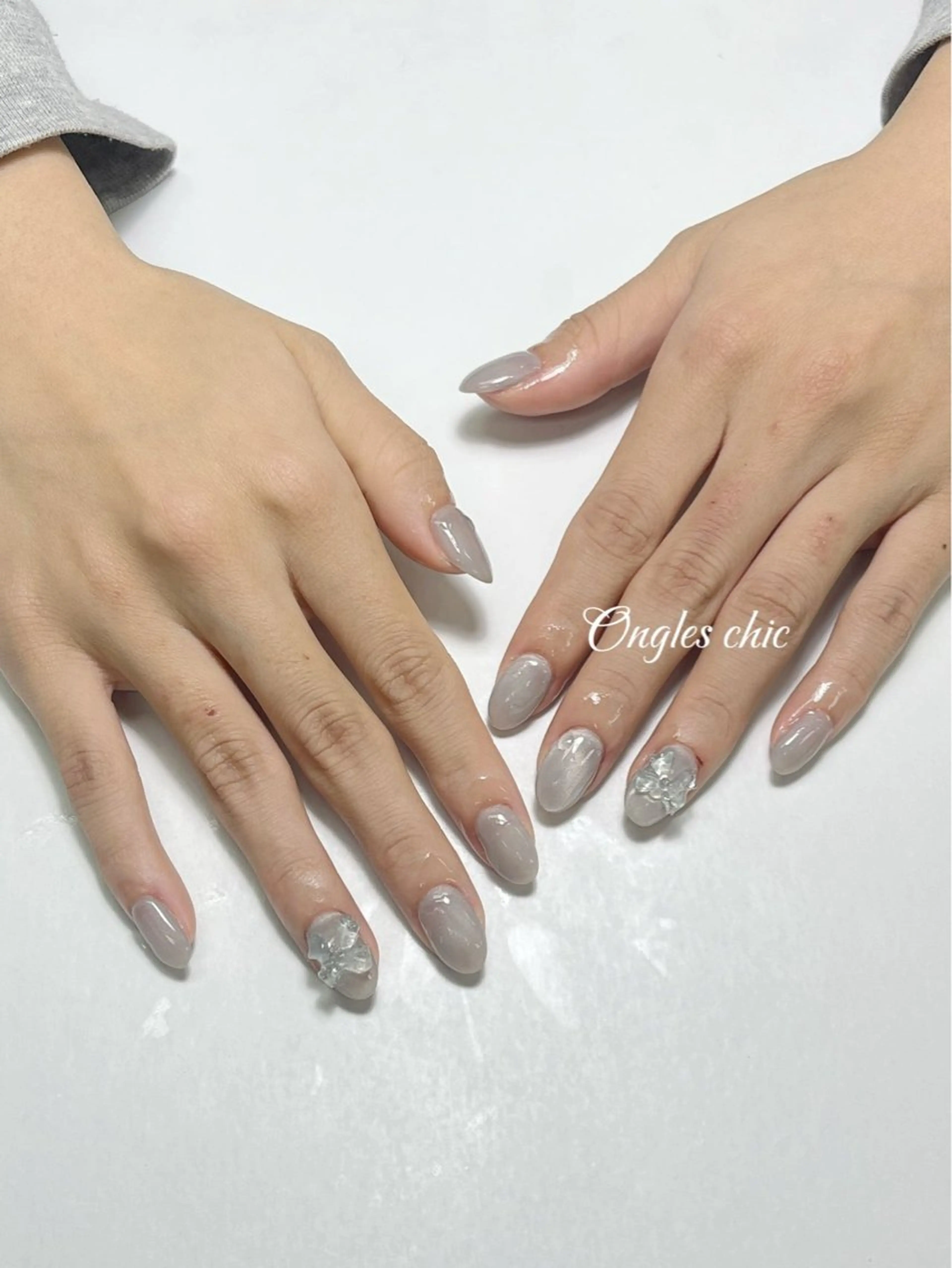 ネイル ハンドネイル ongles chicのネイルデザイン