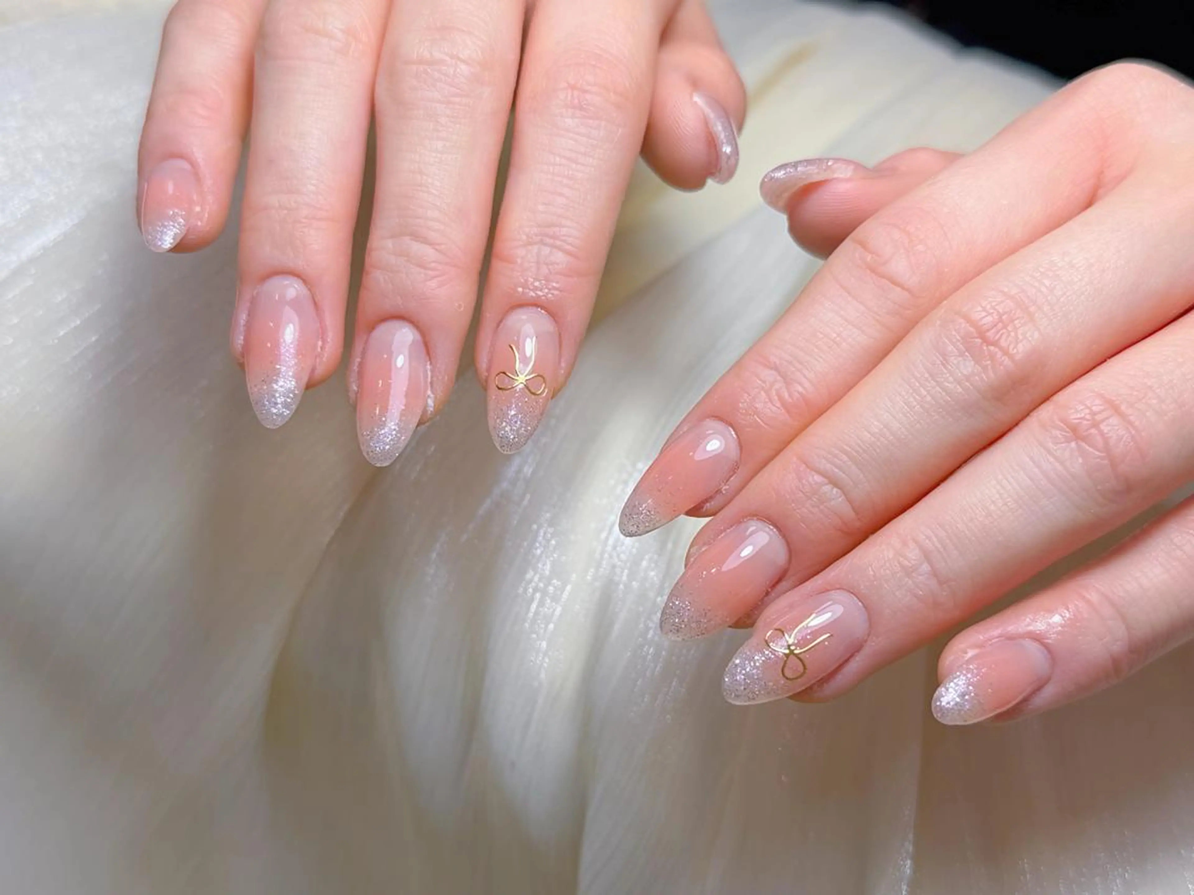 ⭐初回ソフトジェルオフ無料⭐ 🔆チーク➕マグネットフレンチ🏖️【ベース追加🉑】の写真