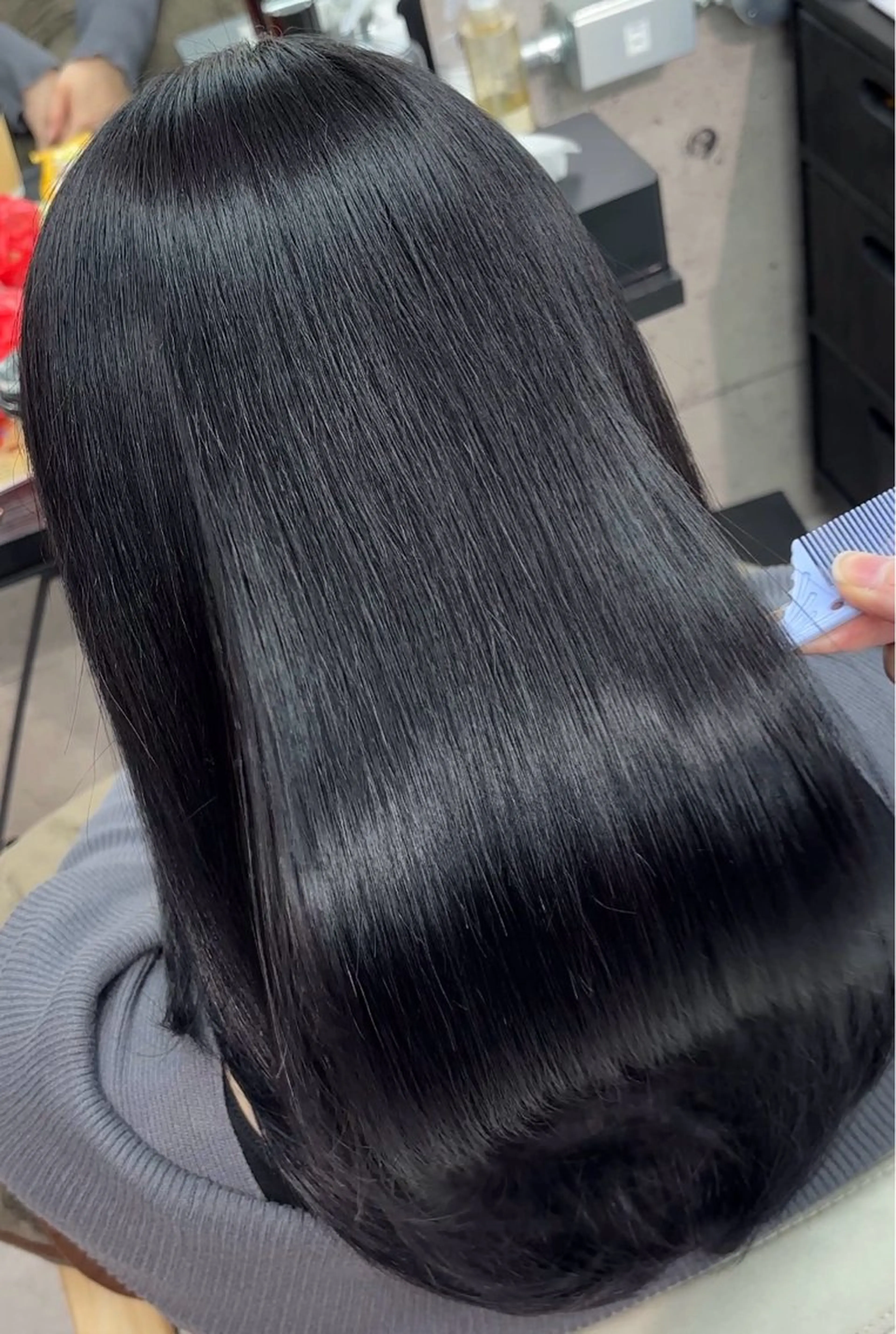 セミロング カラー ヘアカラー トリートメント 🍬東中野/髪質改善 /さつー🍬のヘアスタイル