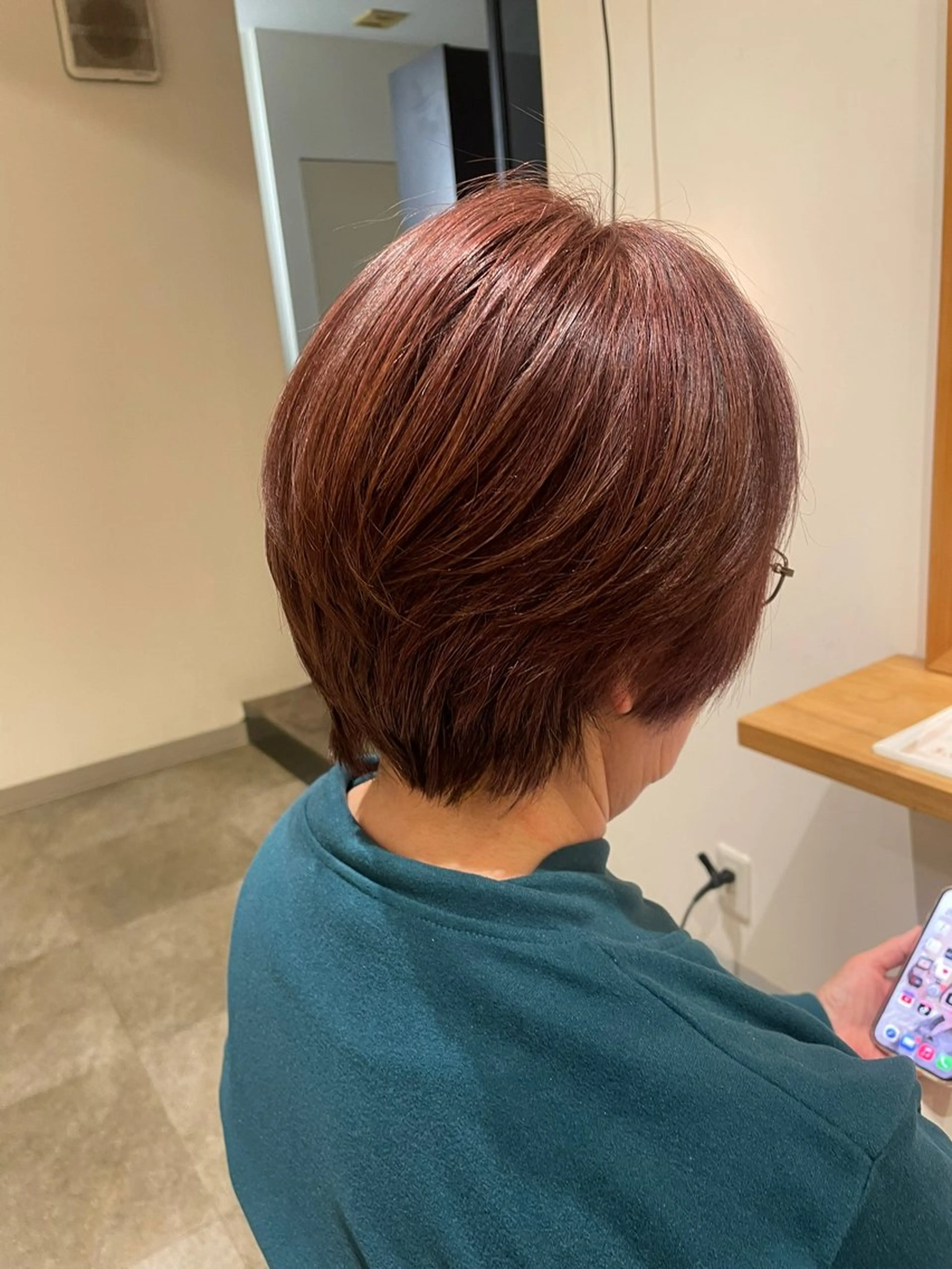 ショート ショートヘア 田中 ゆいかのヘアスタイル