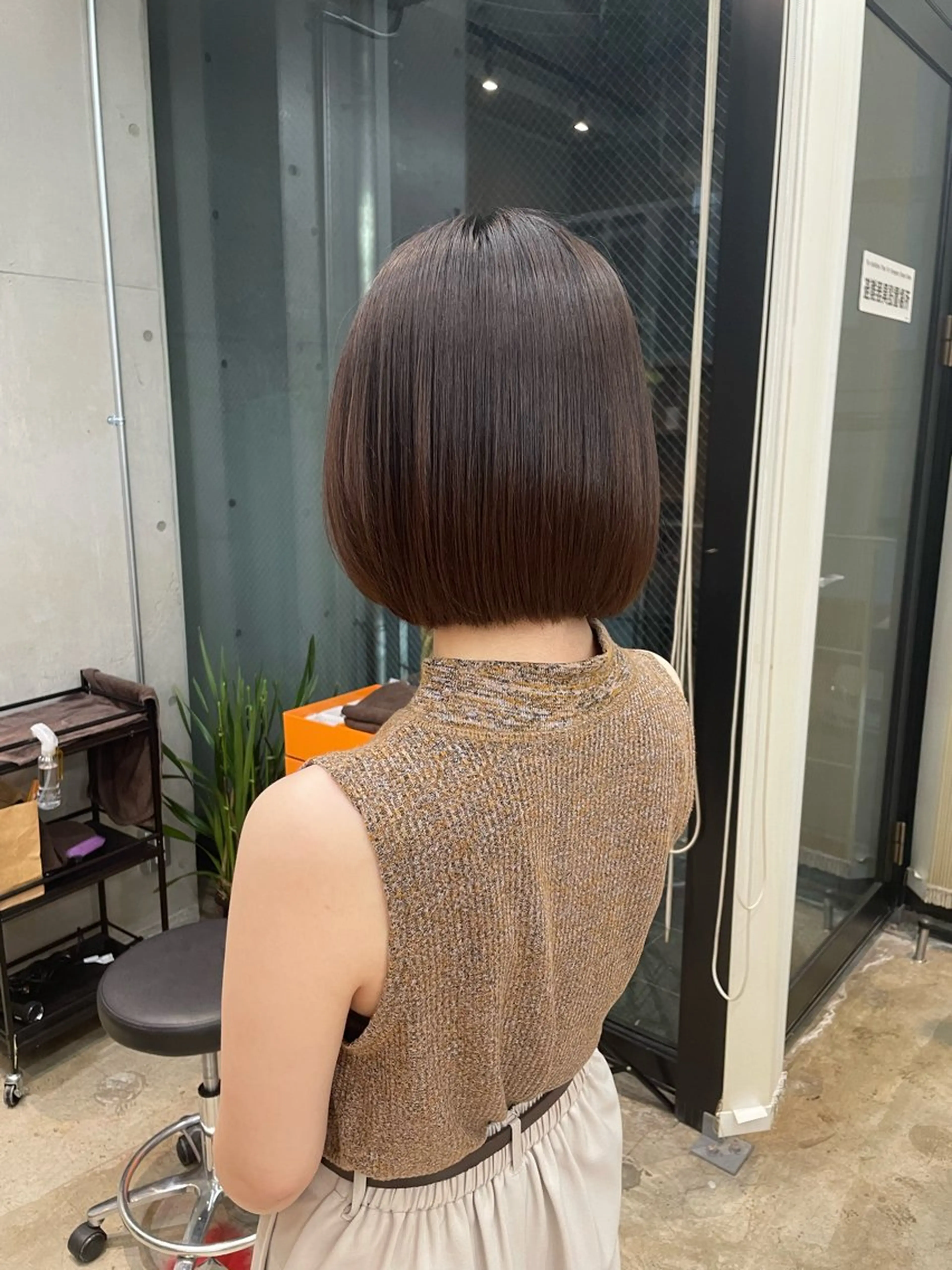 ショート 縮毛矯正 カット 縮毛矯正 KOUSUKE /レイヤーカットのヘアスタイル