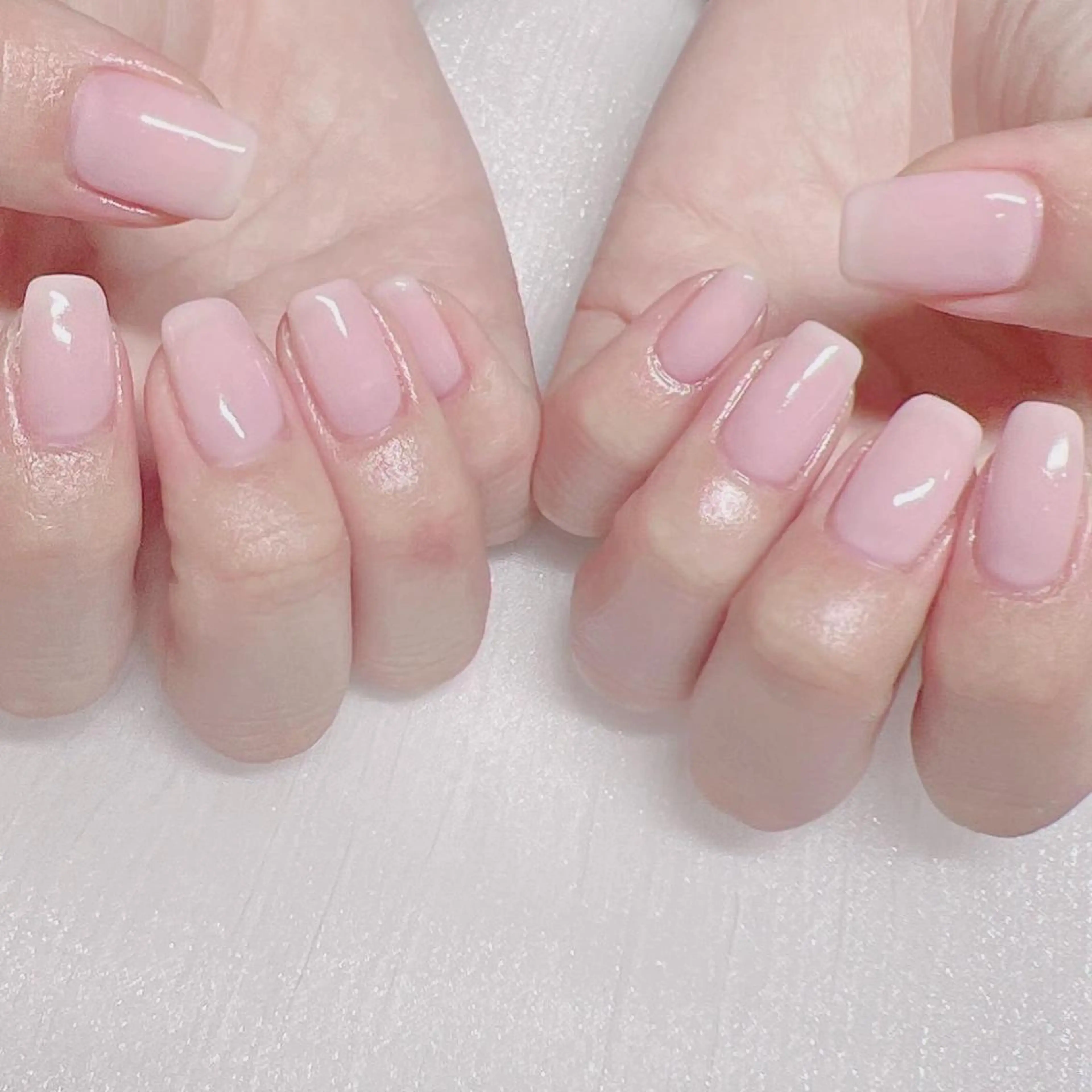 ネイル オーロラネイル フットネイル フレンチネイル ジェルネイル 韓国ネイル ハンドネイル ハンドケア 【ENサロン】 Rei🎀Nailのネイルデザイン