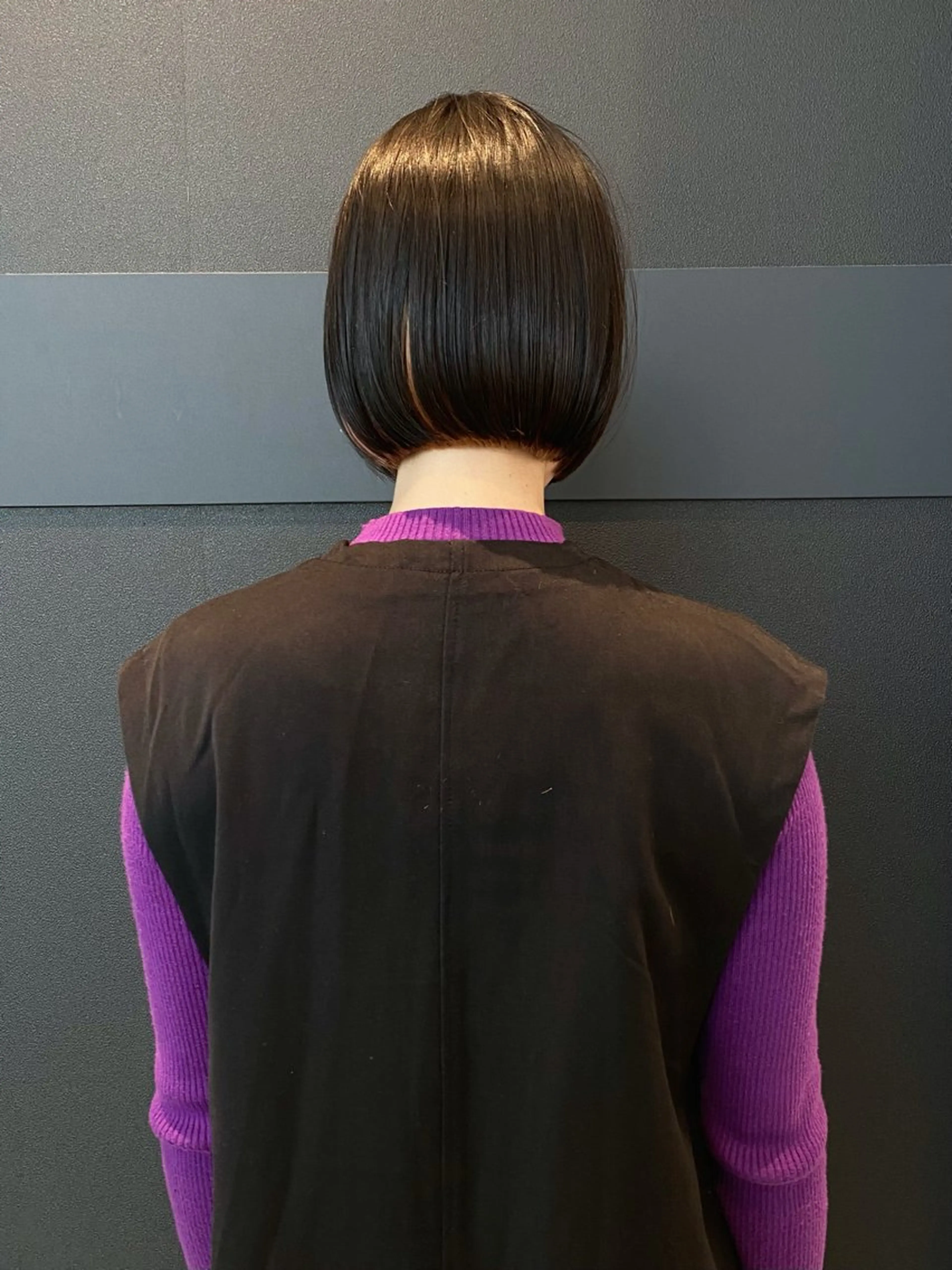 ショート カラー ボブ カット ヘアカラー トリートメント mai / linoah˚✧のヘアスタイル