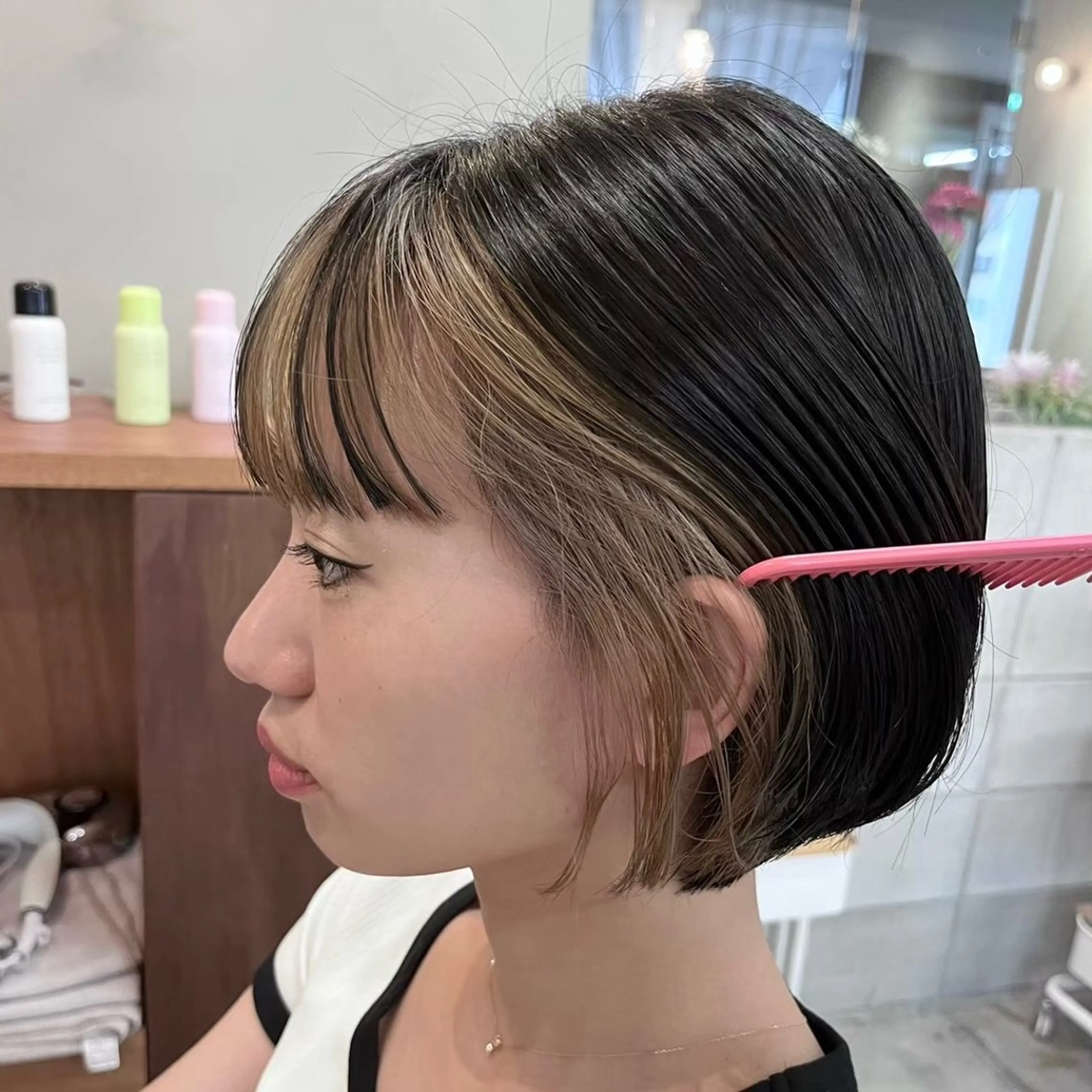 ショート カラー 横山 洋幸のヘアスタイル