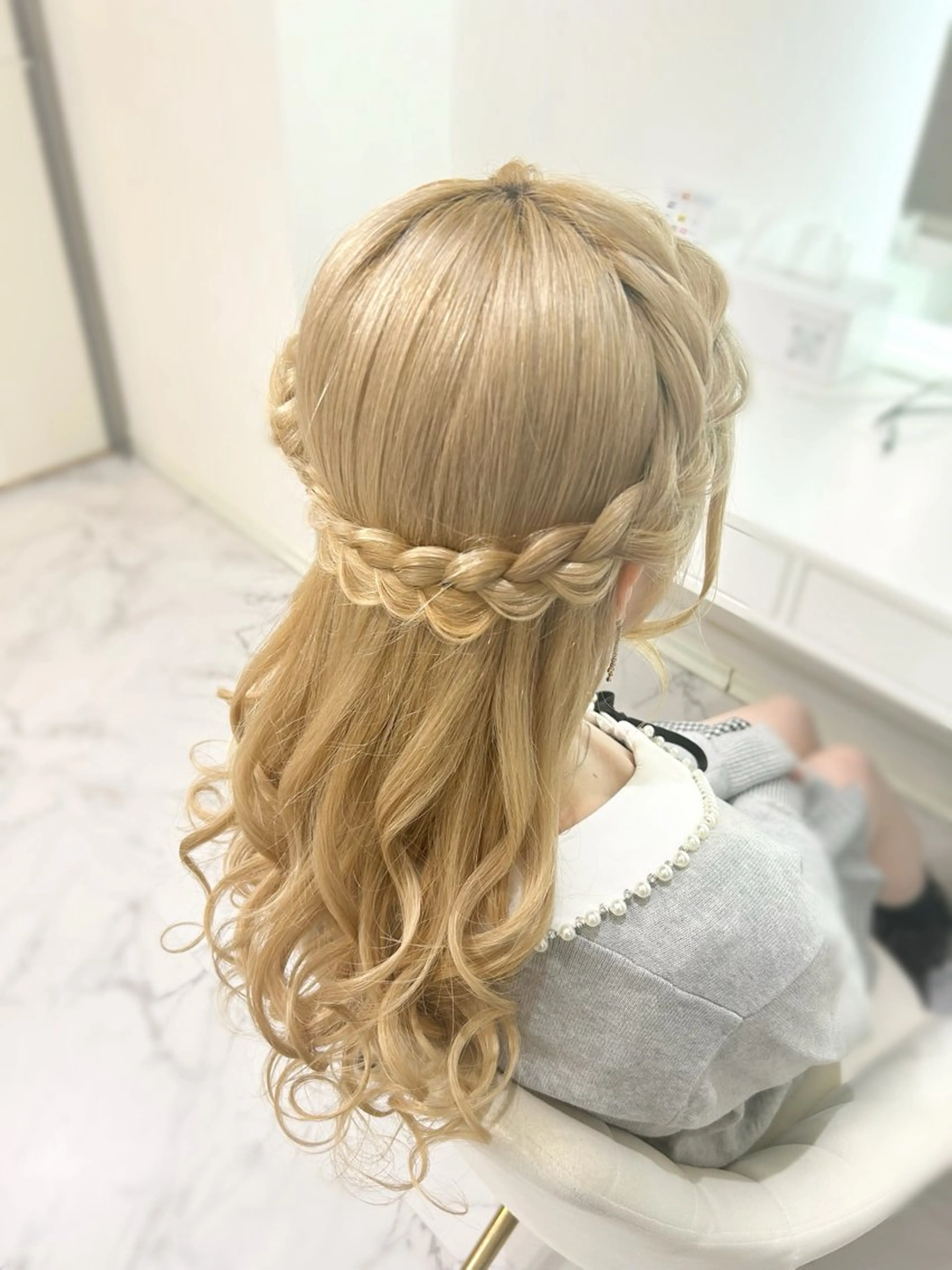 ロング ヘアアレンジ ヘアセット ヘアセット専門店 Rのヘアスタイル