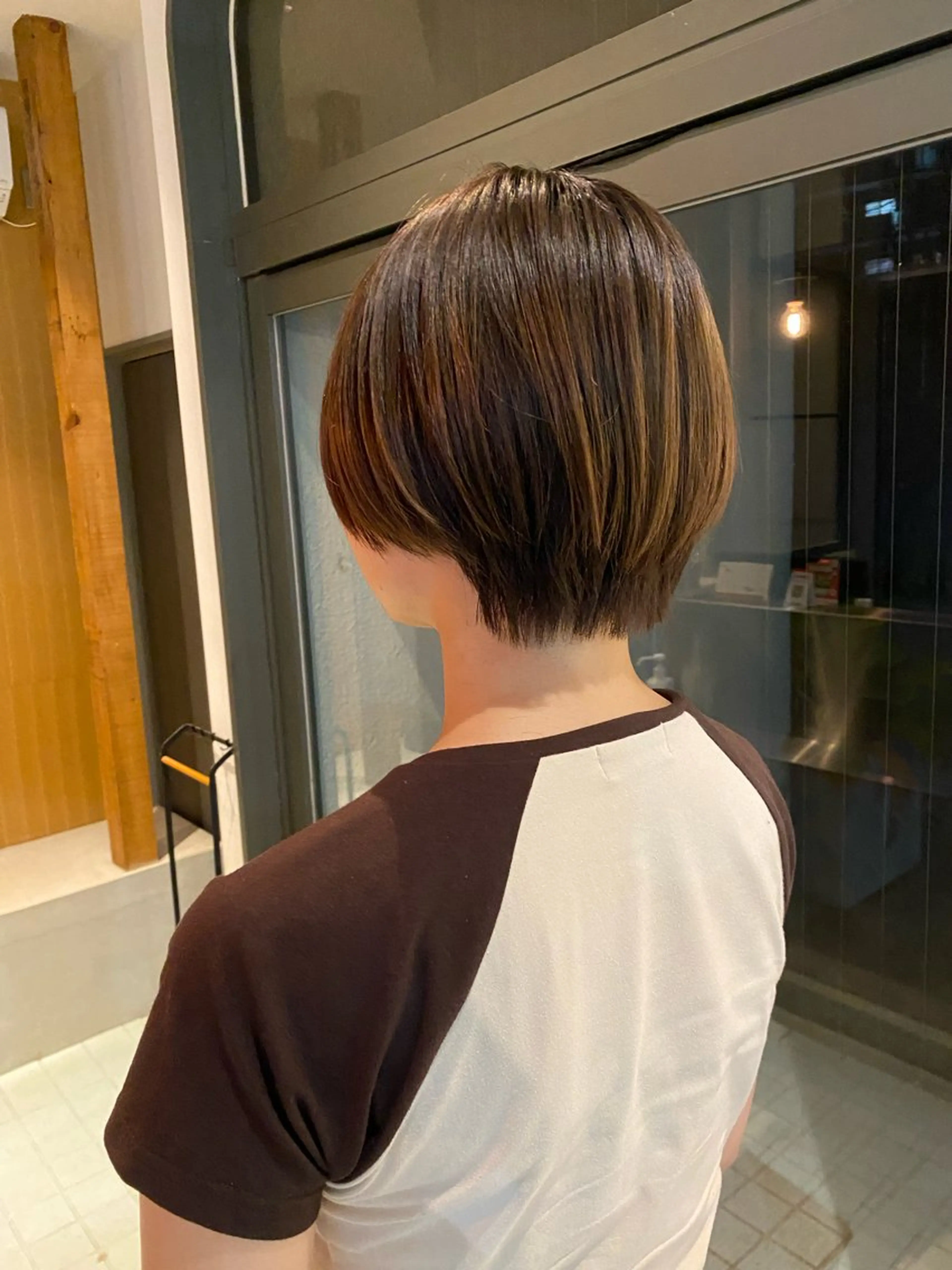 ショート ショートヘア ムナカタ アカリのヘアスタイル
