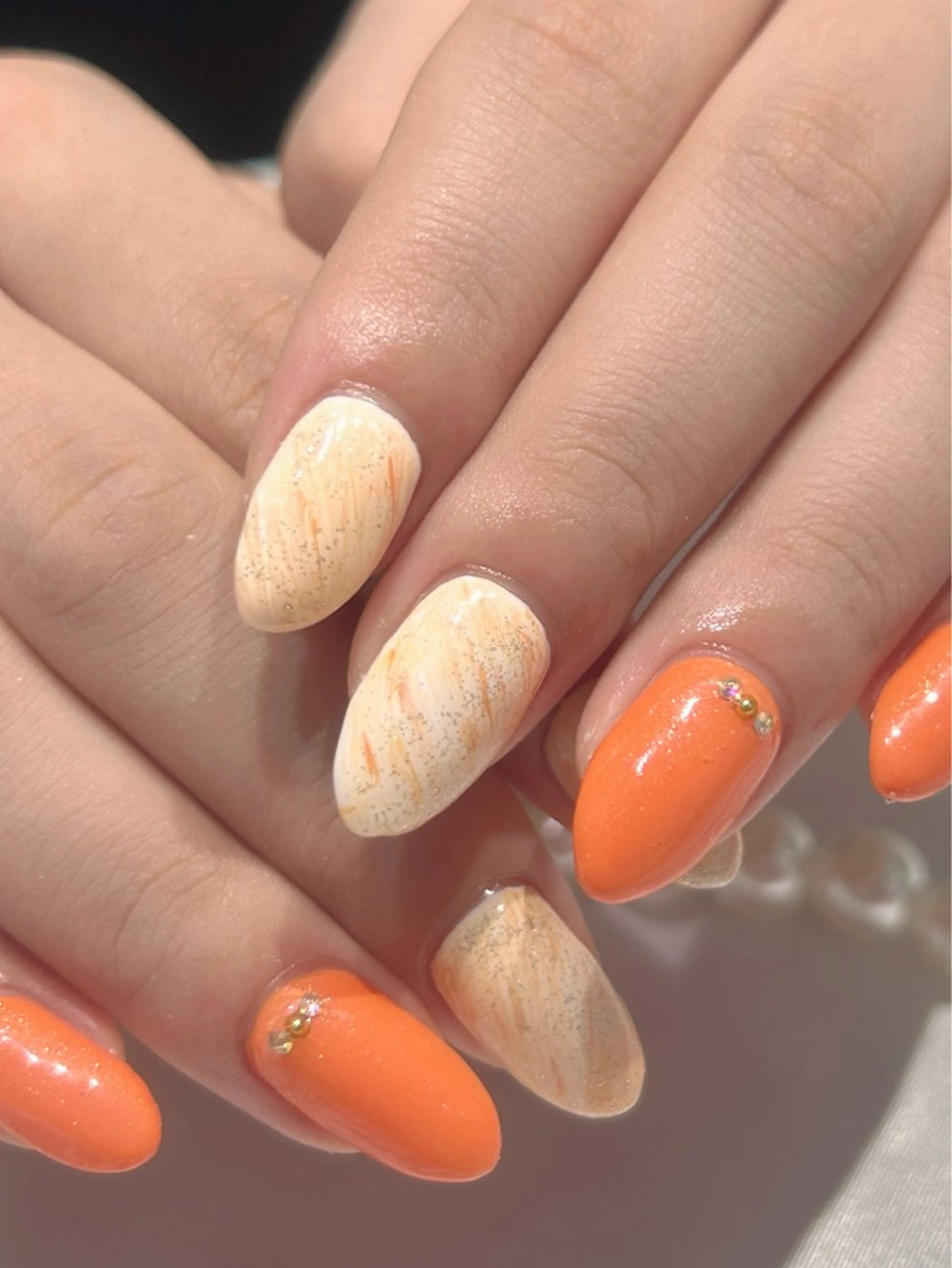 ネイル ハンドネイル はあとねいる筑紫口店 Hitomiのネイルデザイン