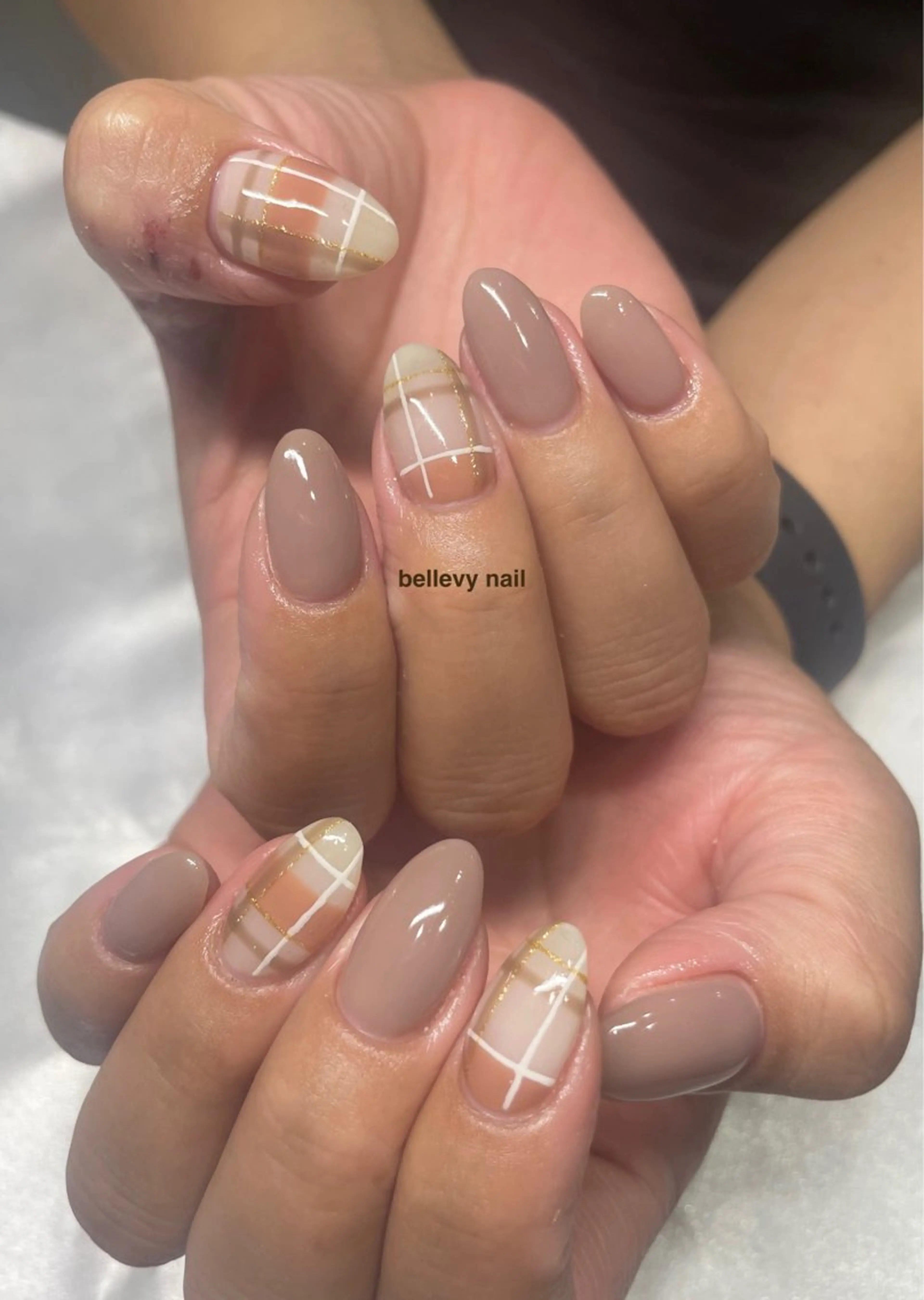 ネイル bellevy所属・藤原 はずきのネイルデザイン