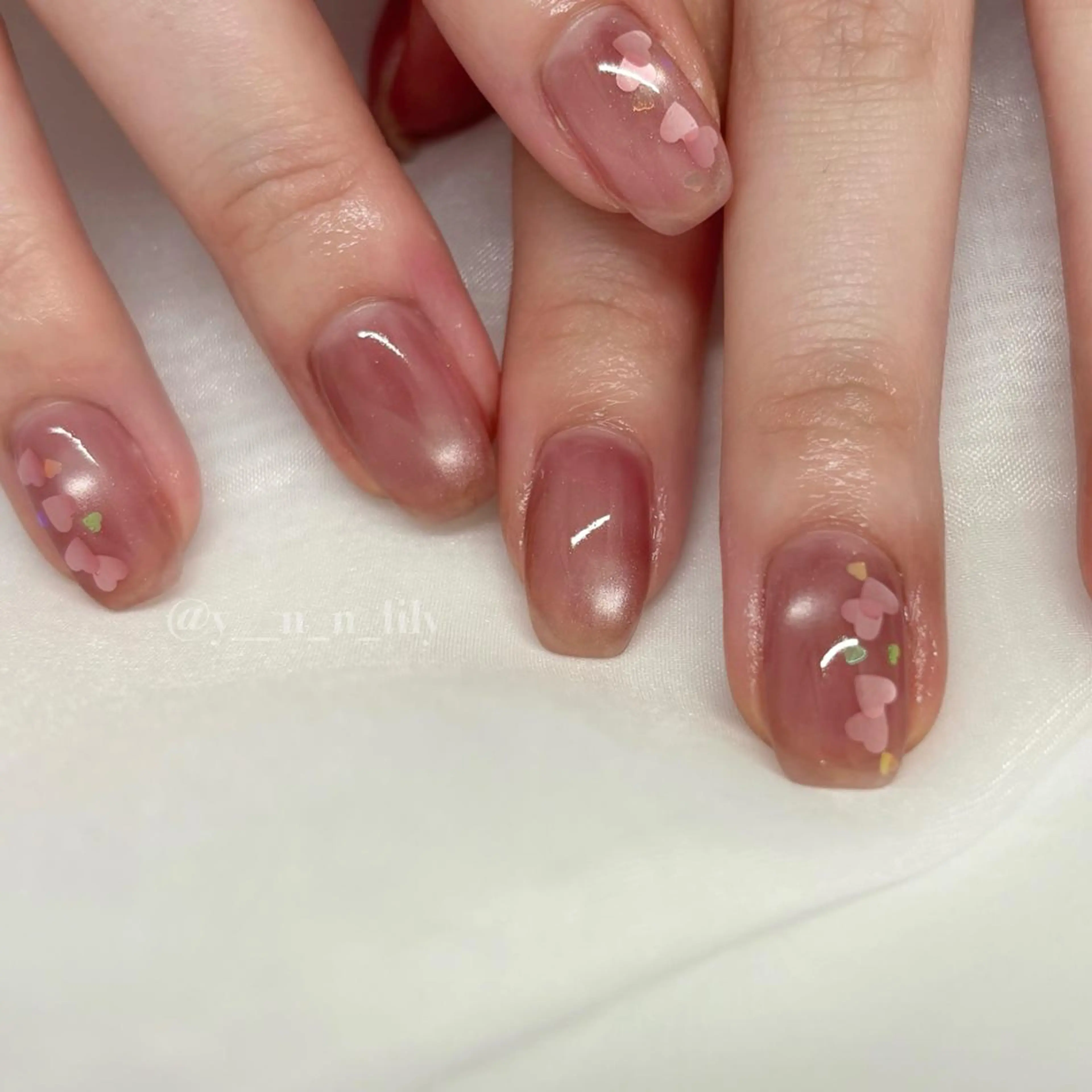 ネイル 新宿代々木/ちゅるん キレイめ/miriのネイルデザイン