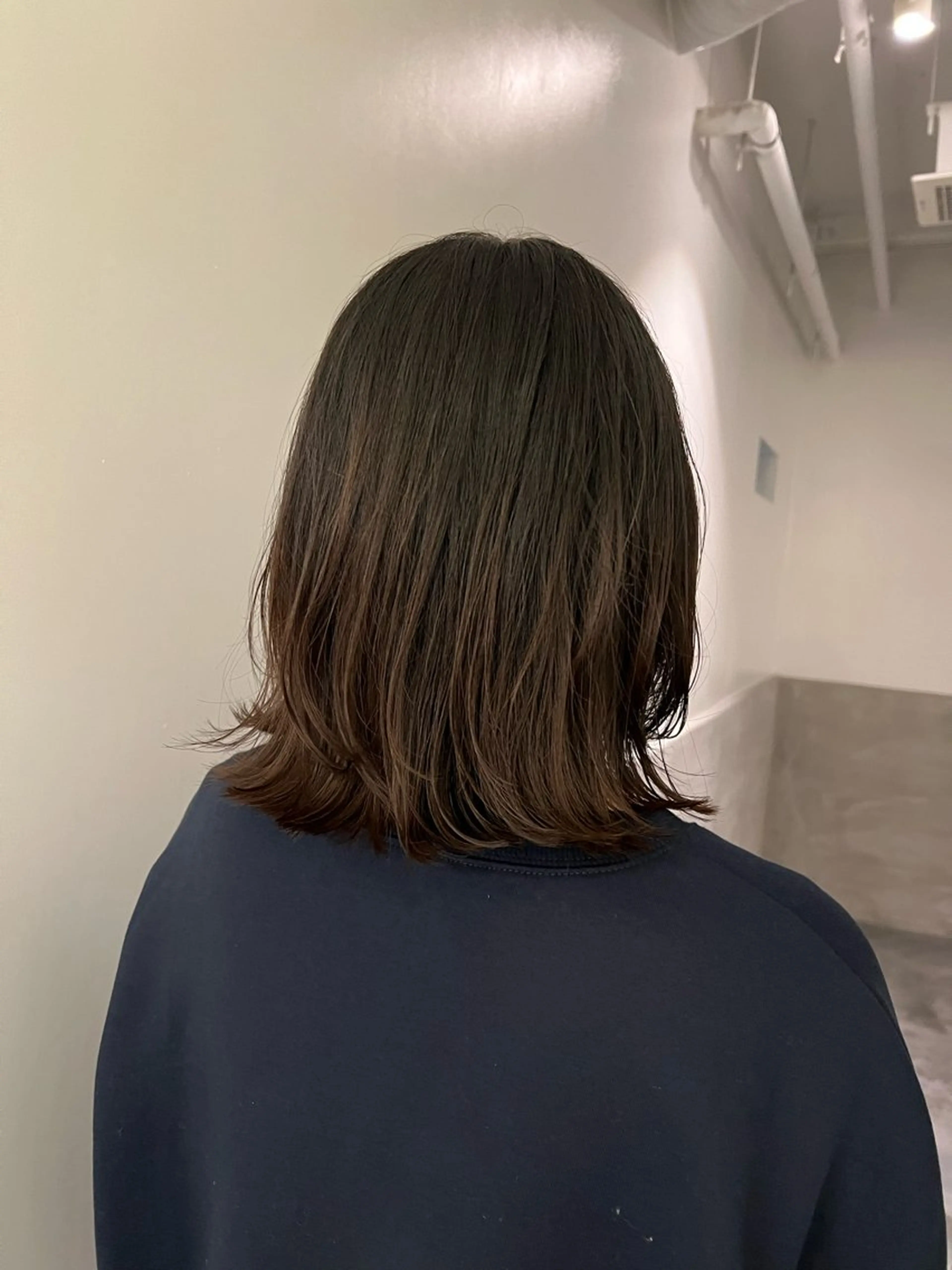 ミディアム カット 鈴木 三保のヘアスタイル